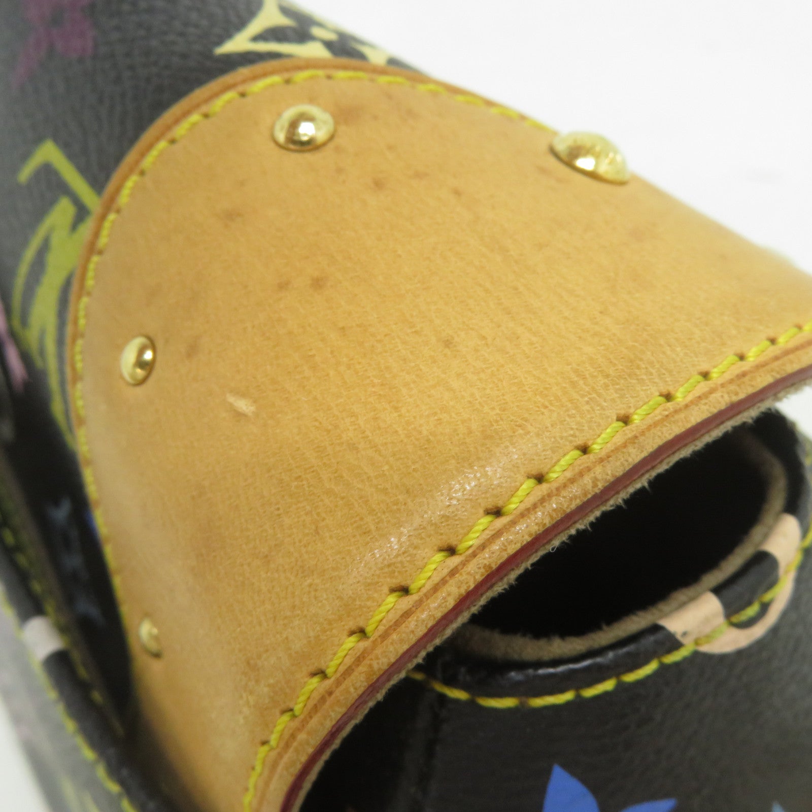LOUIS VUITTON Monogram Multicolore Beverly金扣肩背袋黑色/彩色