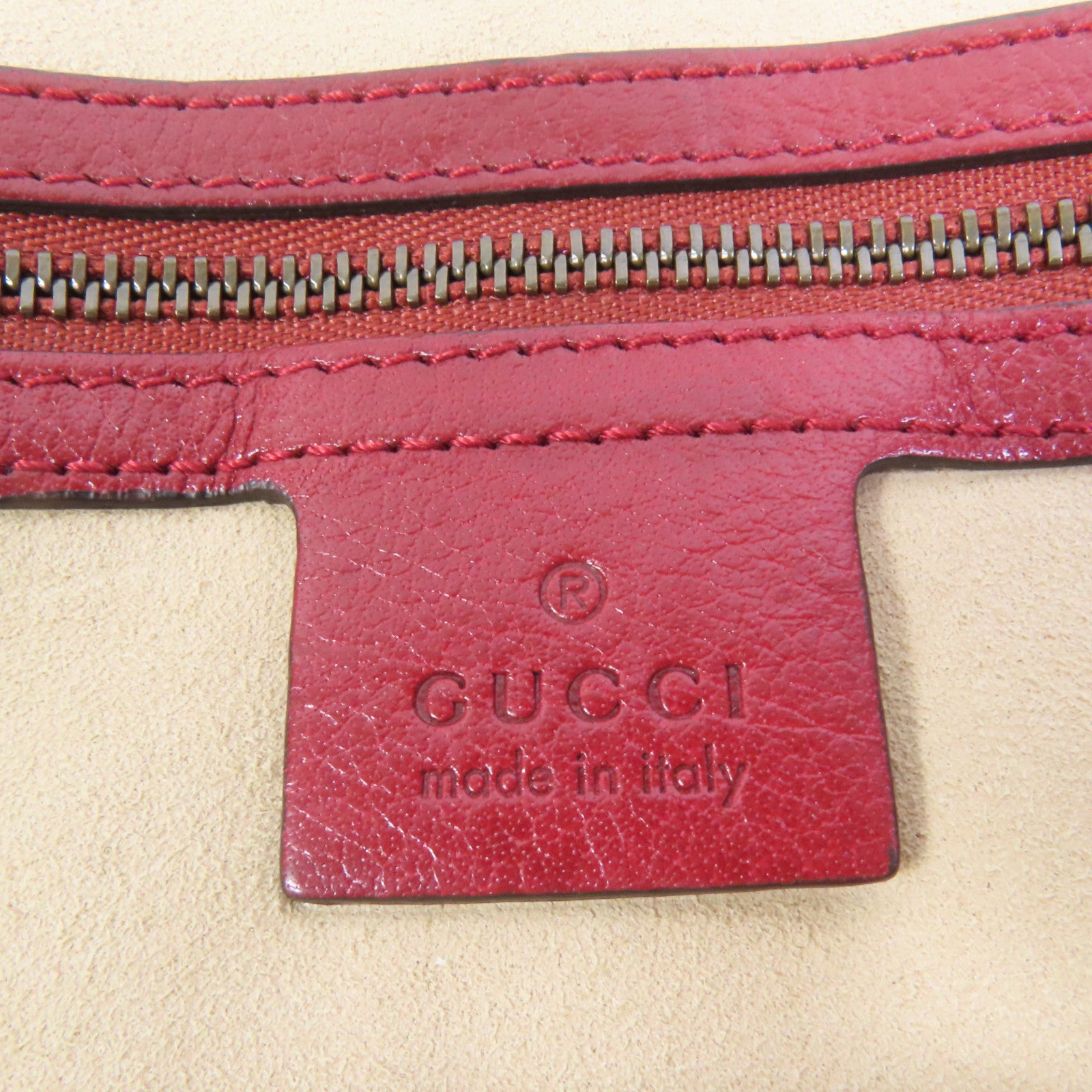 GUCCI 牛皮皮革Belle金扣手挽肩背兩用袋