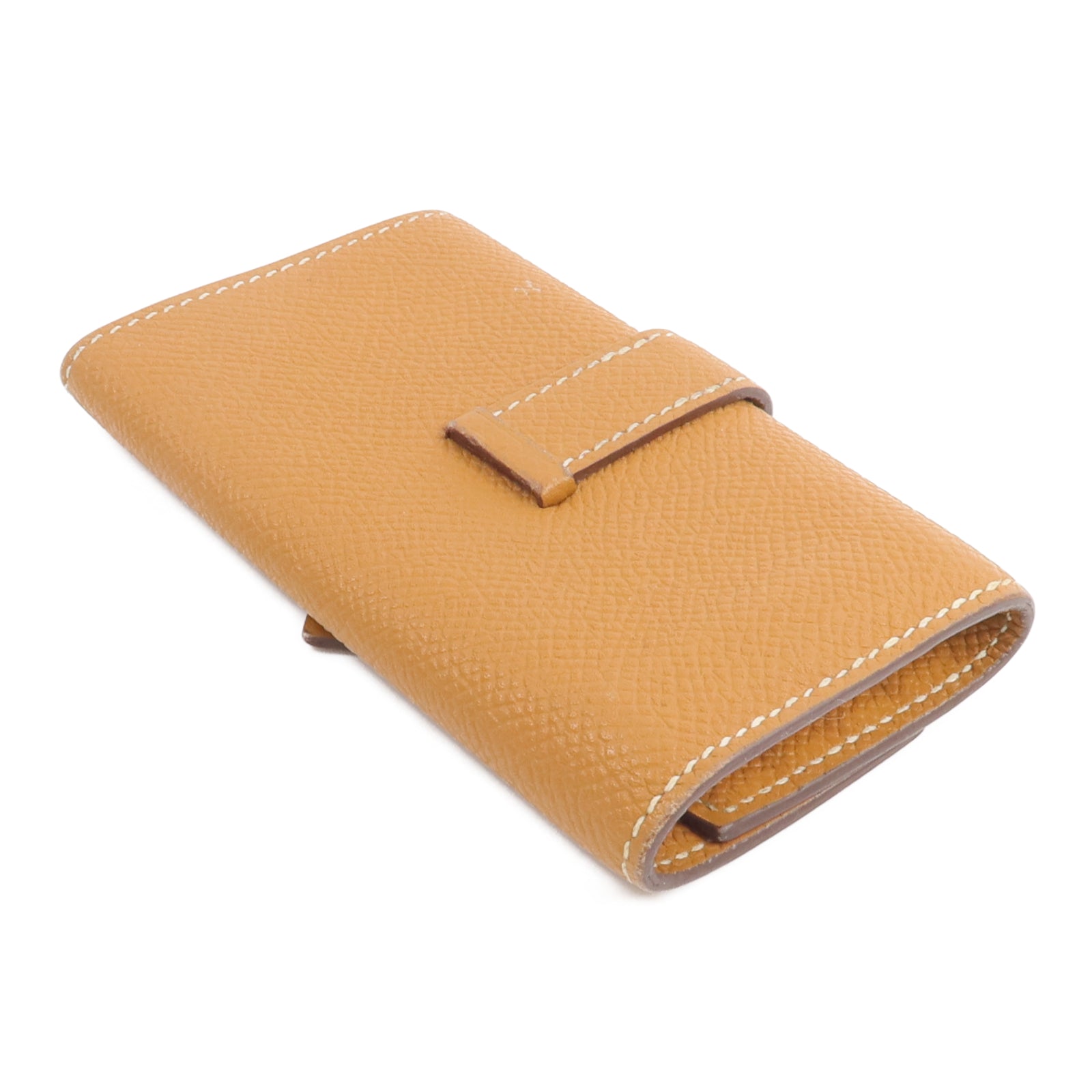 HERMES Epsom皮革Bearn Key Holder鎖匙包Gold