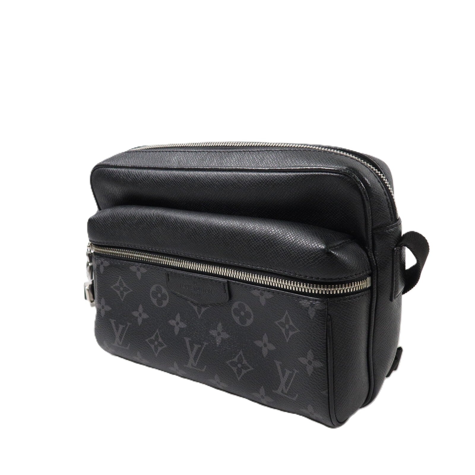 LOUIS VUITTON Monogram Eclipse Taiga Outdoor Messenger肩背袋