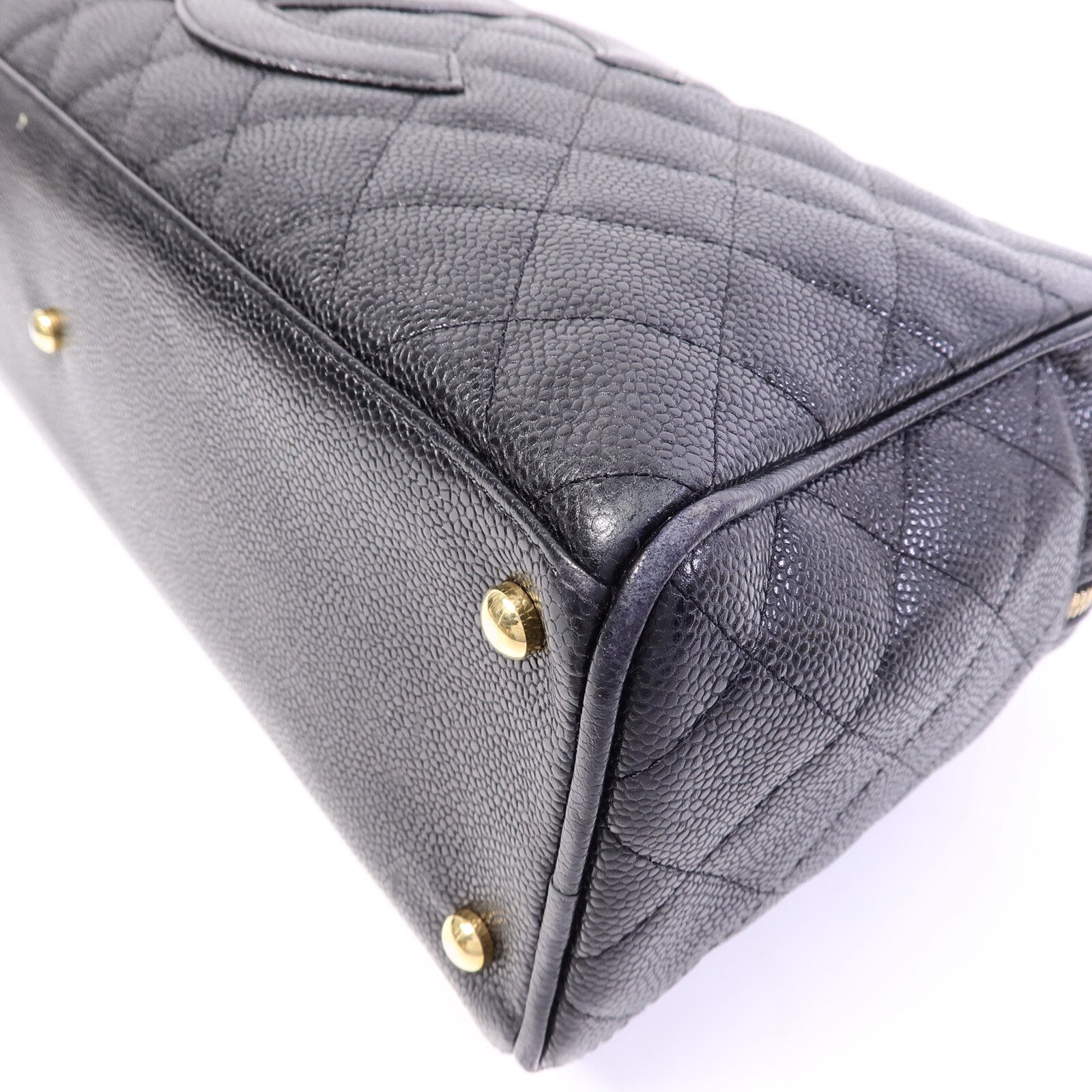 CHANEL 牛皮皮革Vintage HandBag手挽袋