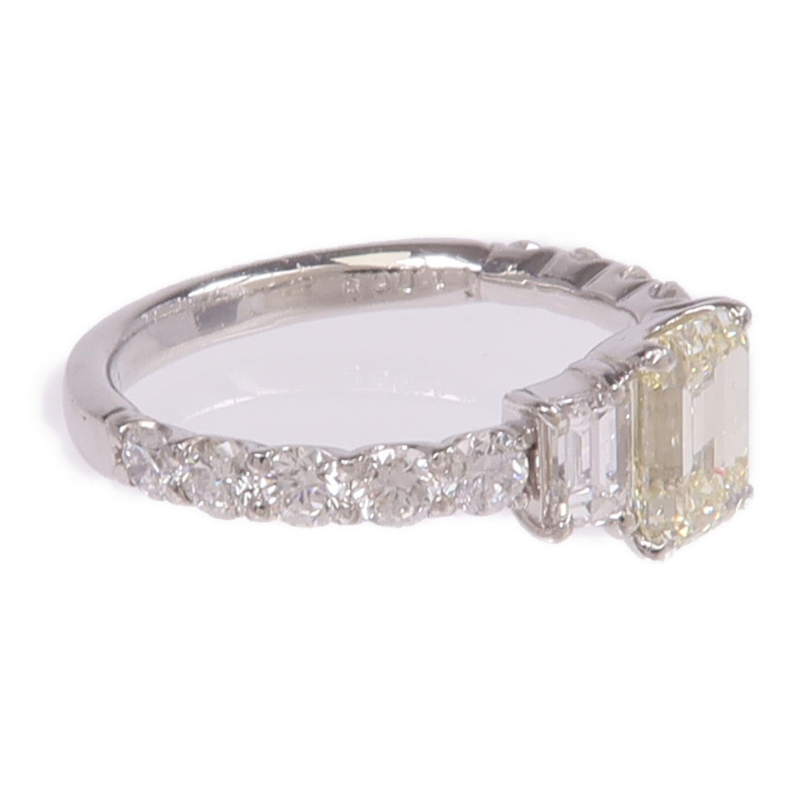 JEWELRY 【激減優惠】PT900鉑金Diamond Ring鑽石戒指US#5.25