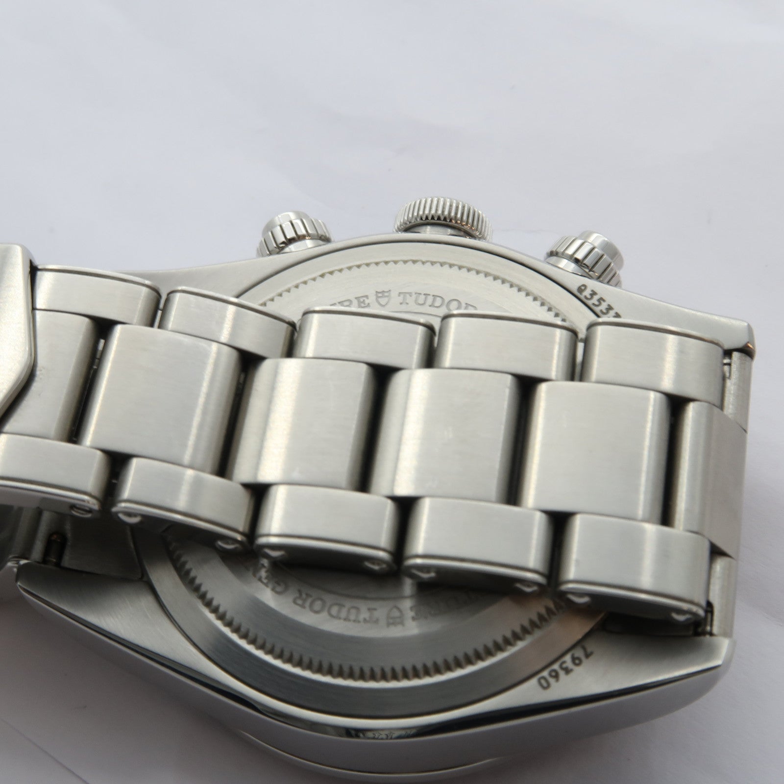 TUDOR Black Bay Chrono不鏽鋼手錶自動機芯黑色