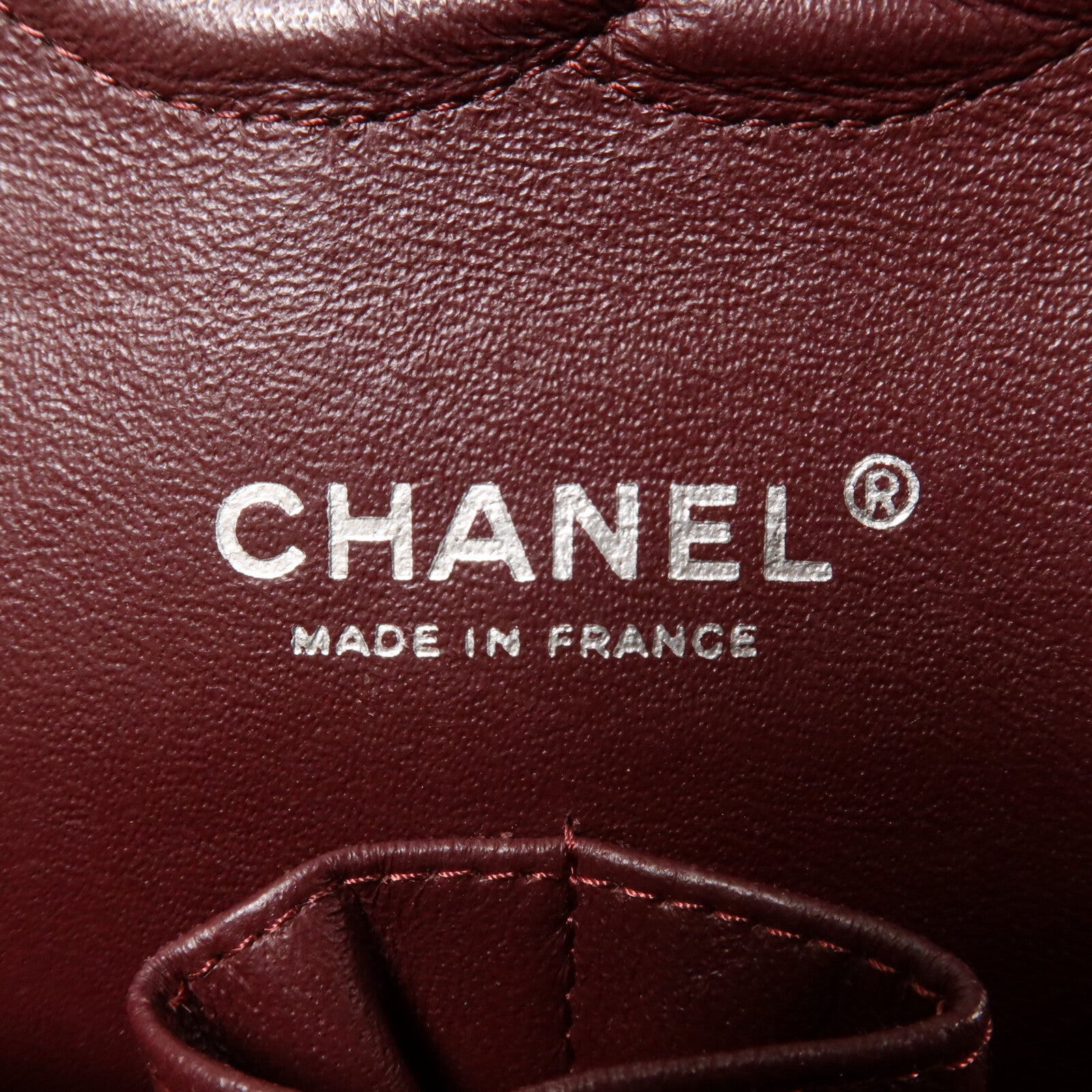 CHANEL 羊皮皮革Vintage Classic 25鏈帶肩背袋