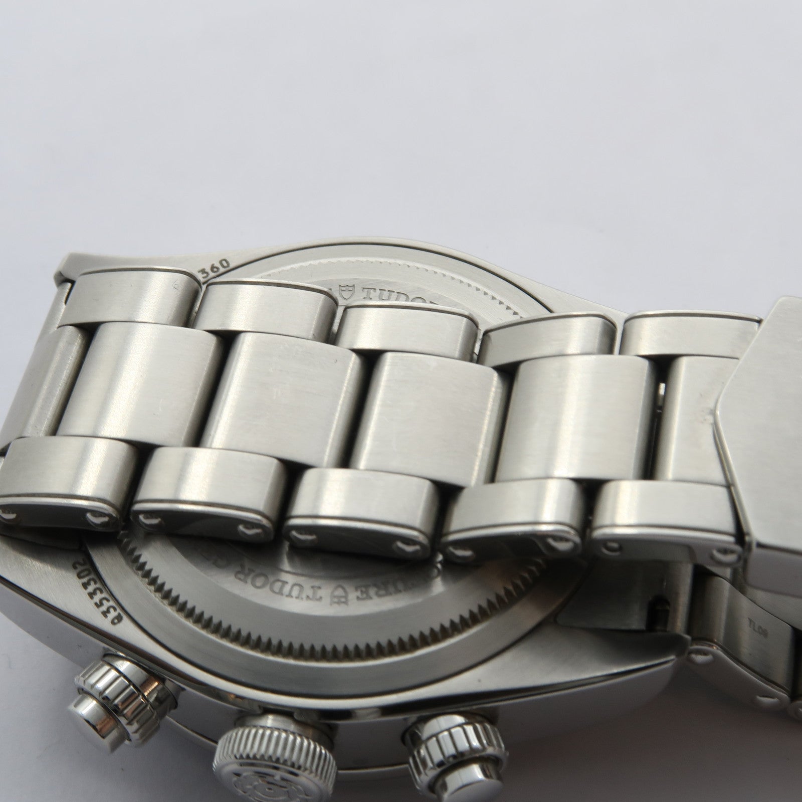 TUDOR Black Bay Chrono不鏽鋼手錶自動機芯黑色