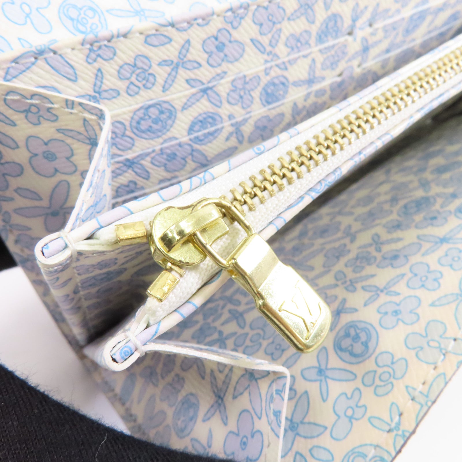 LOUIS VUITTON 【激減優惠】Monogram Portefeuille Sarah金扣長錢包啡色