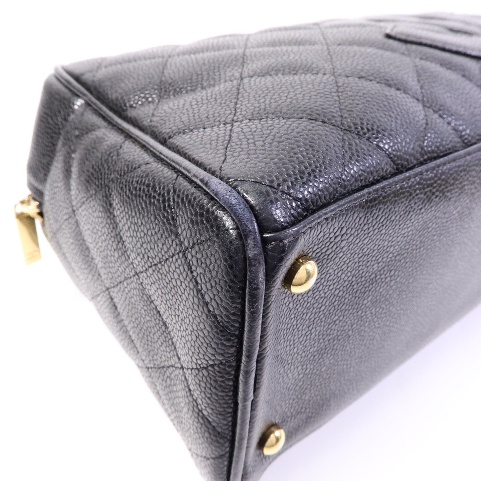 CHANEL 牛皮皮革Vintage HandBag手挽袋