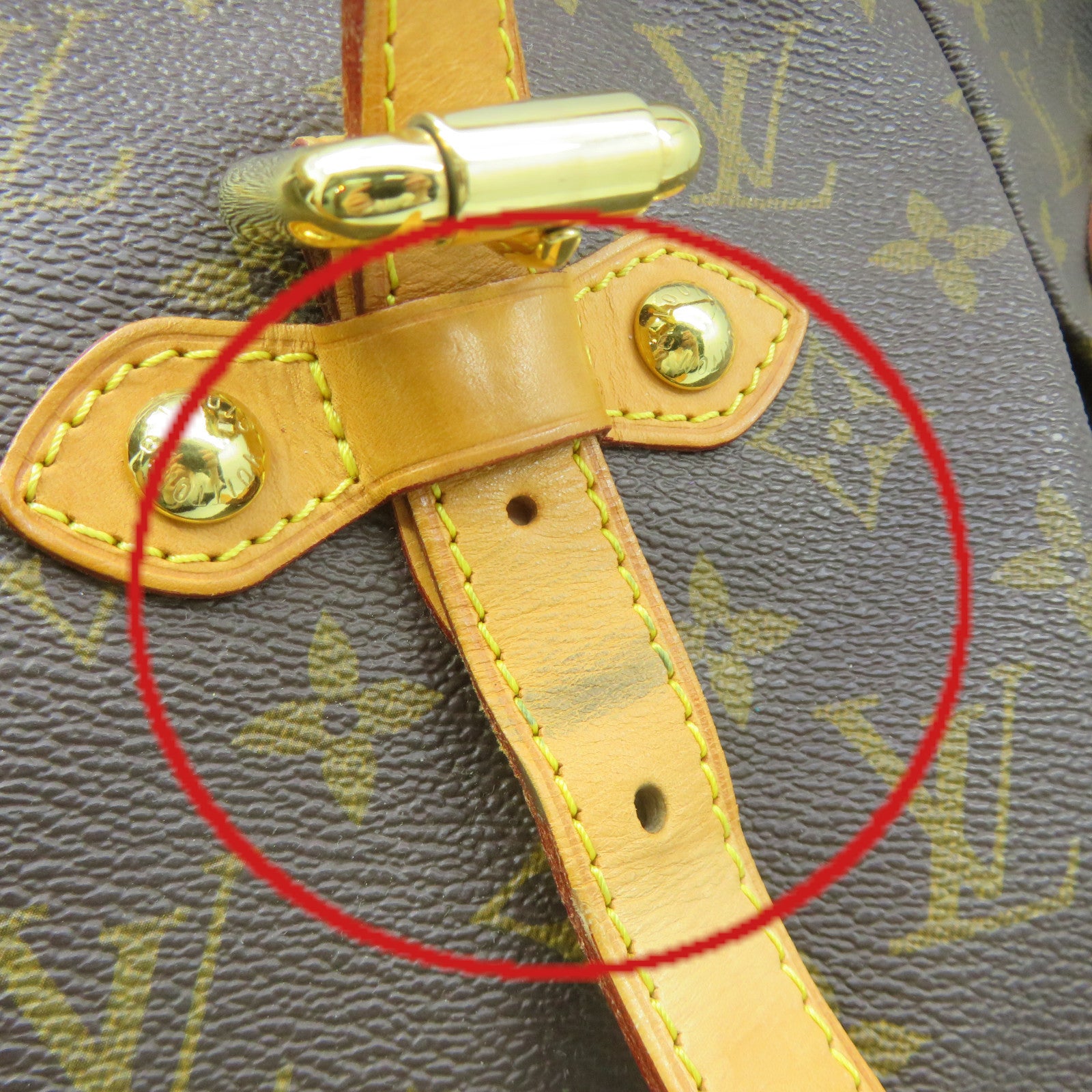 LOUIS VUITTON Monogram Palermo GM 2Way Shoulder Bag手挽肩背两用袋啡色
