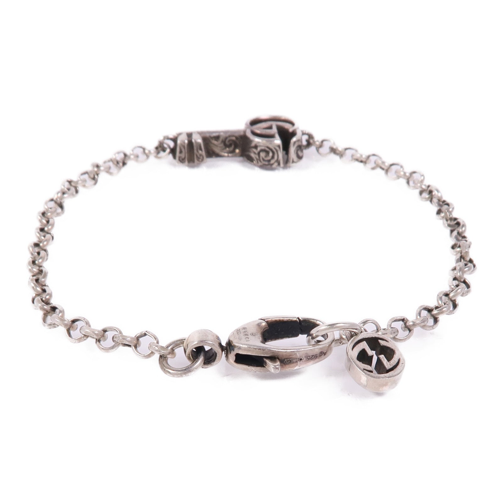 GUCCI 925純銀Bracelet手鏈
