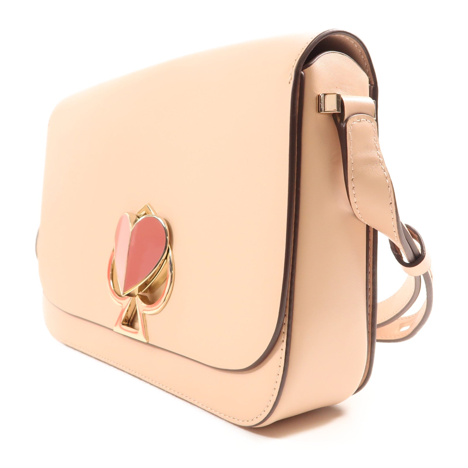 Kate Spade 牛皮皮革Shoulder Bag金扣肩背袋