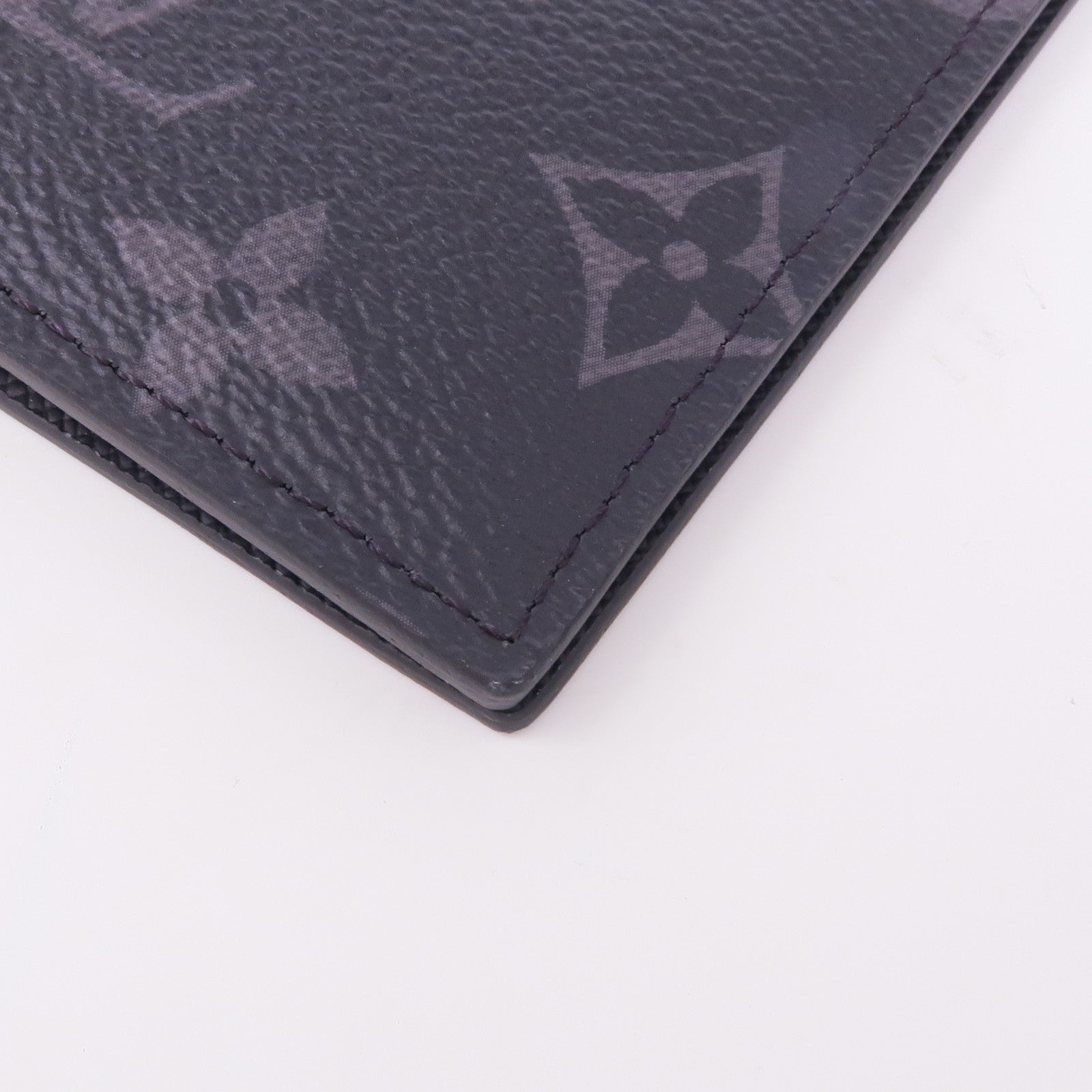 LOUIS VUITTON Monogram Eclipse Passport Cover卡片套