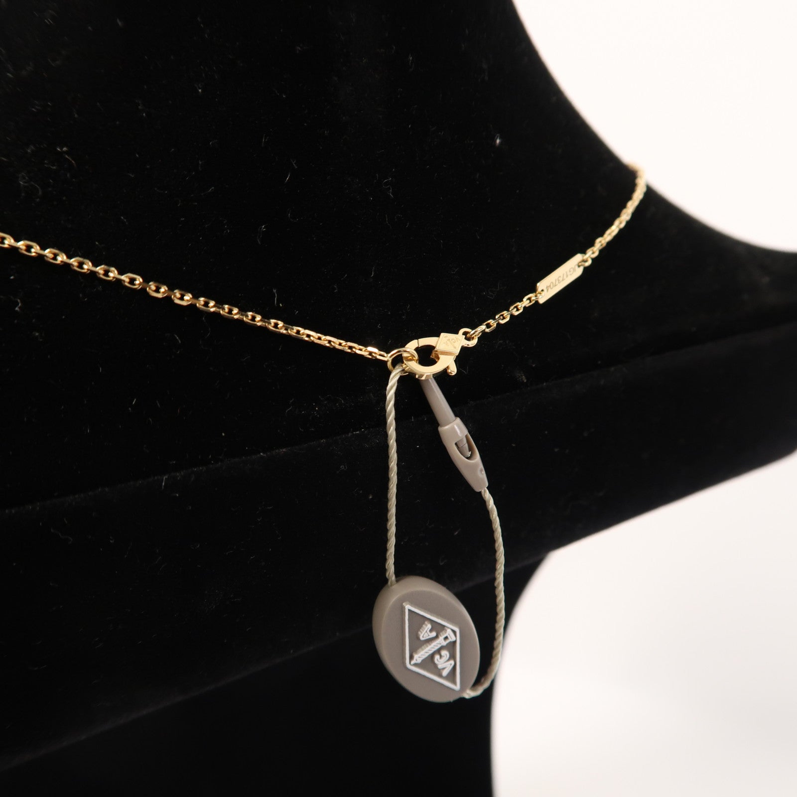 Van Cleef & Arpels 18K黃金Vintage Alhambra Pendant Necklace項鍊