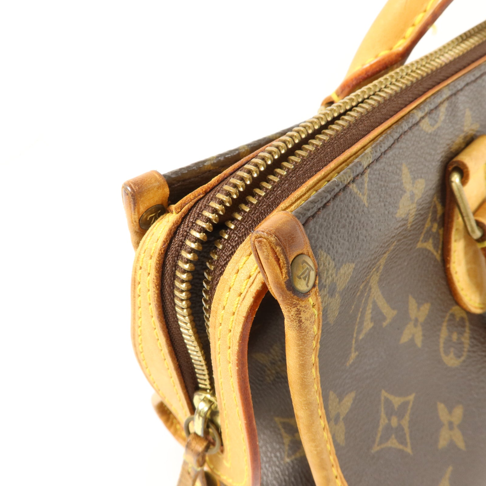 LOUIS VUITTON Monogram Popincourt金扣手挽袋