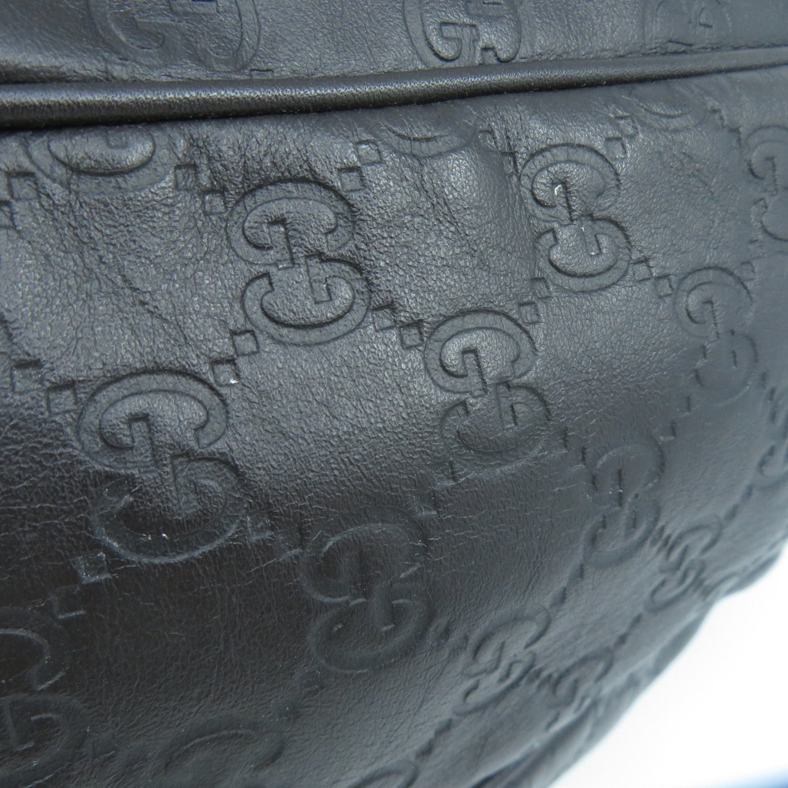 GUCCI 皮革Shoulder Bag金扣肩背袋啡色