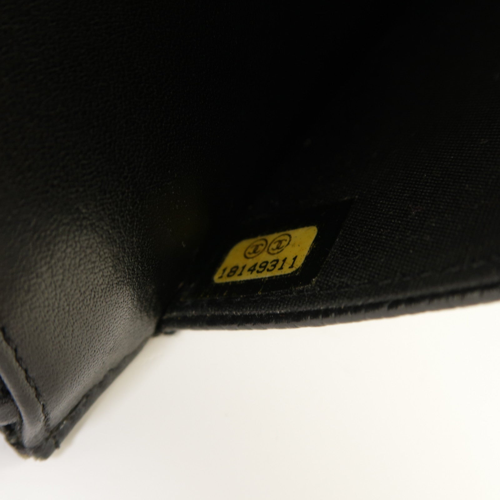 CHANEL Caviar皮革Wallet On Chain銀扣鏈帶肩背袋黑色