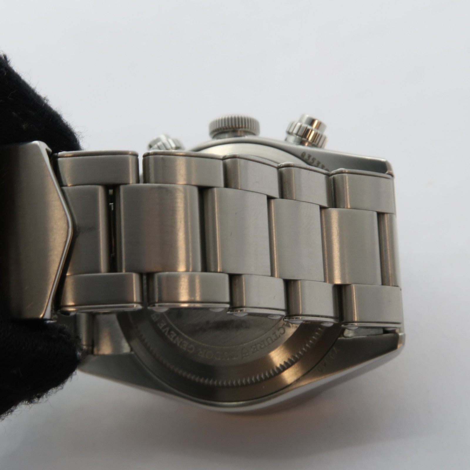 TUDOR Black Bay Chrono不鏽鋼手錶自動機芯黑色