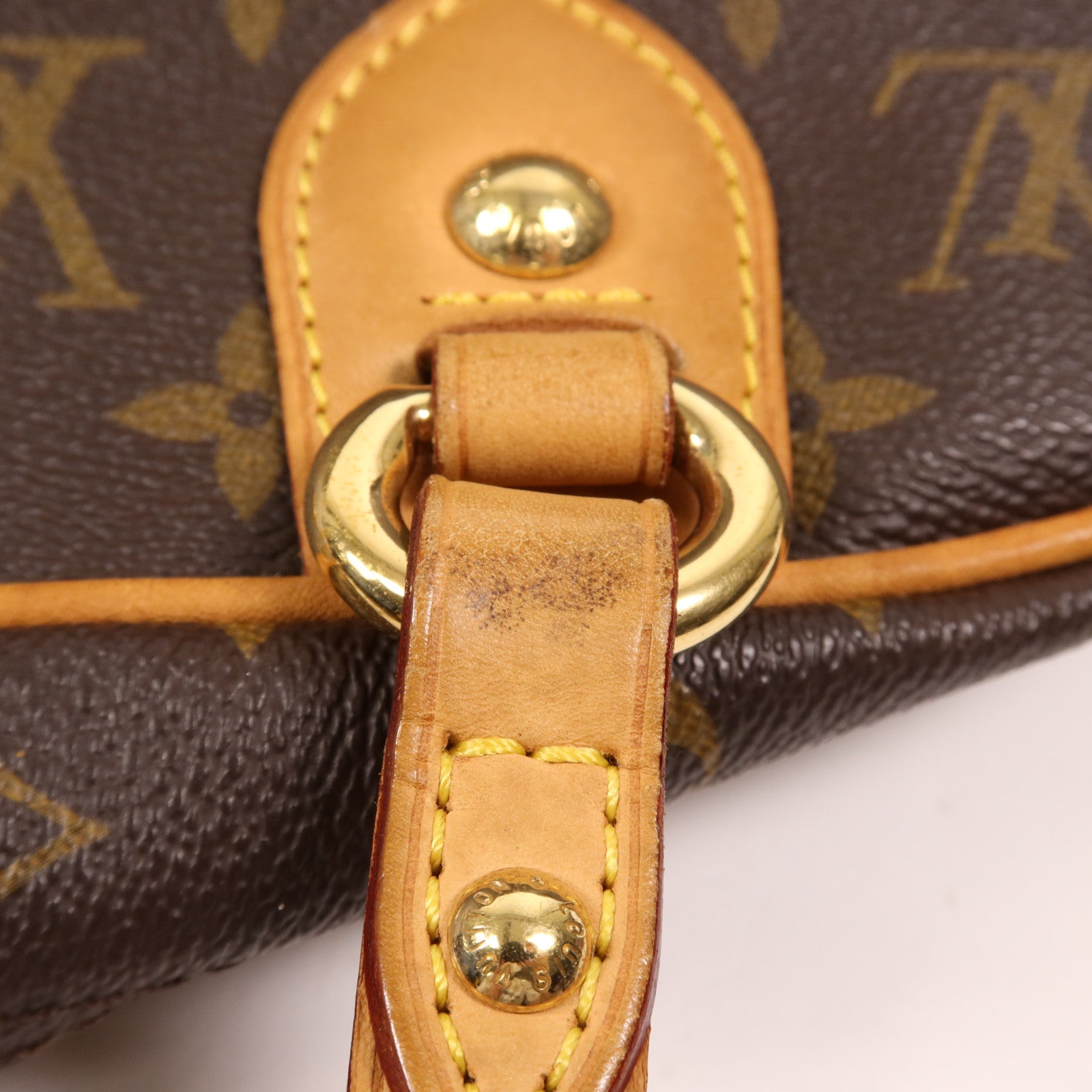 LOUIS VUITTON 【激減優惠】Monogram Montorgueil GM金扣肩背袋