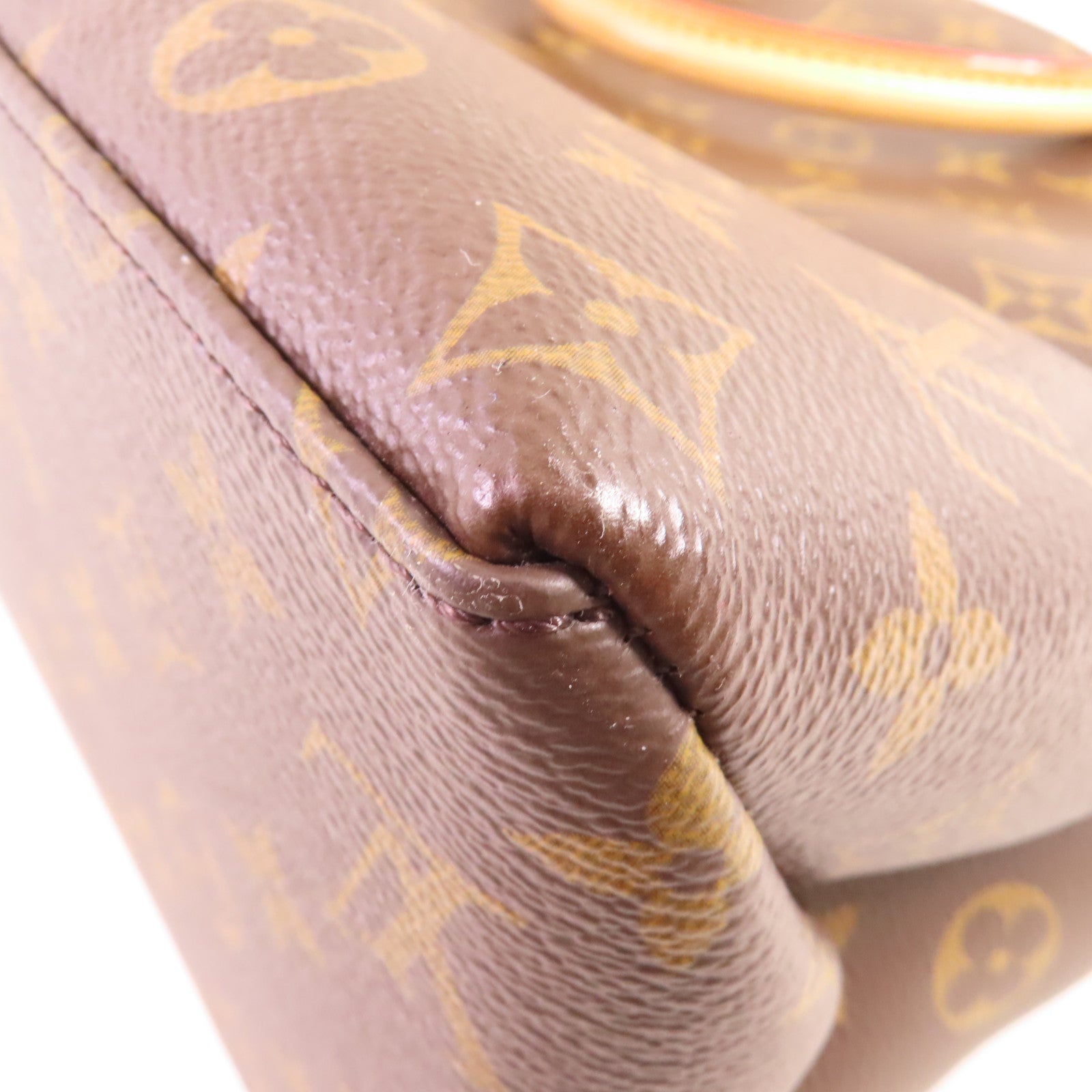 LOUIS VUITTON 【激減優惠】Monogram Grand Palais MM MNG金扣手挽肩背兩用袋啡色