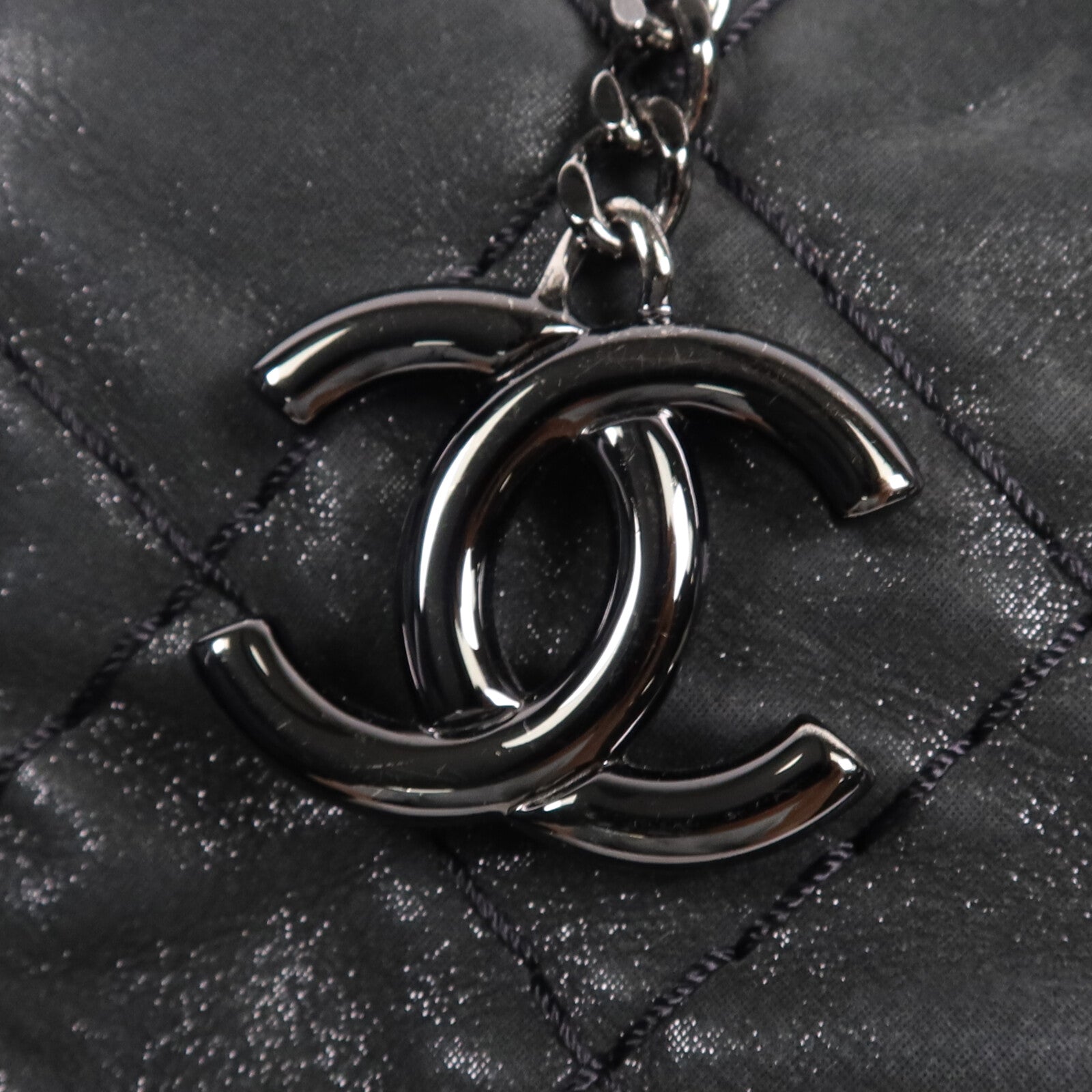 CHANEL 牛皮皮革Shoulder Bag鏈帶肩背袋