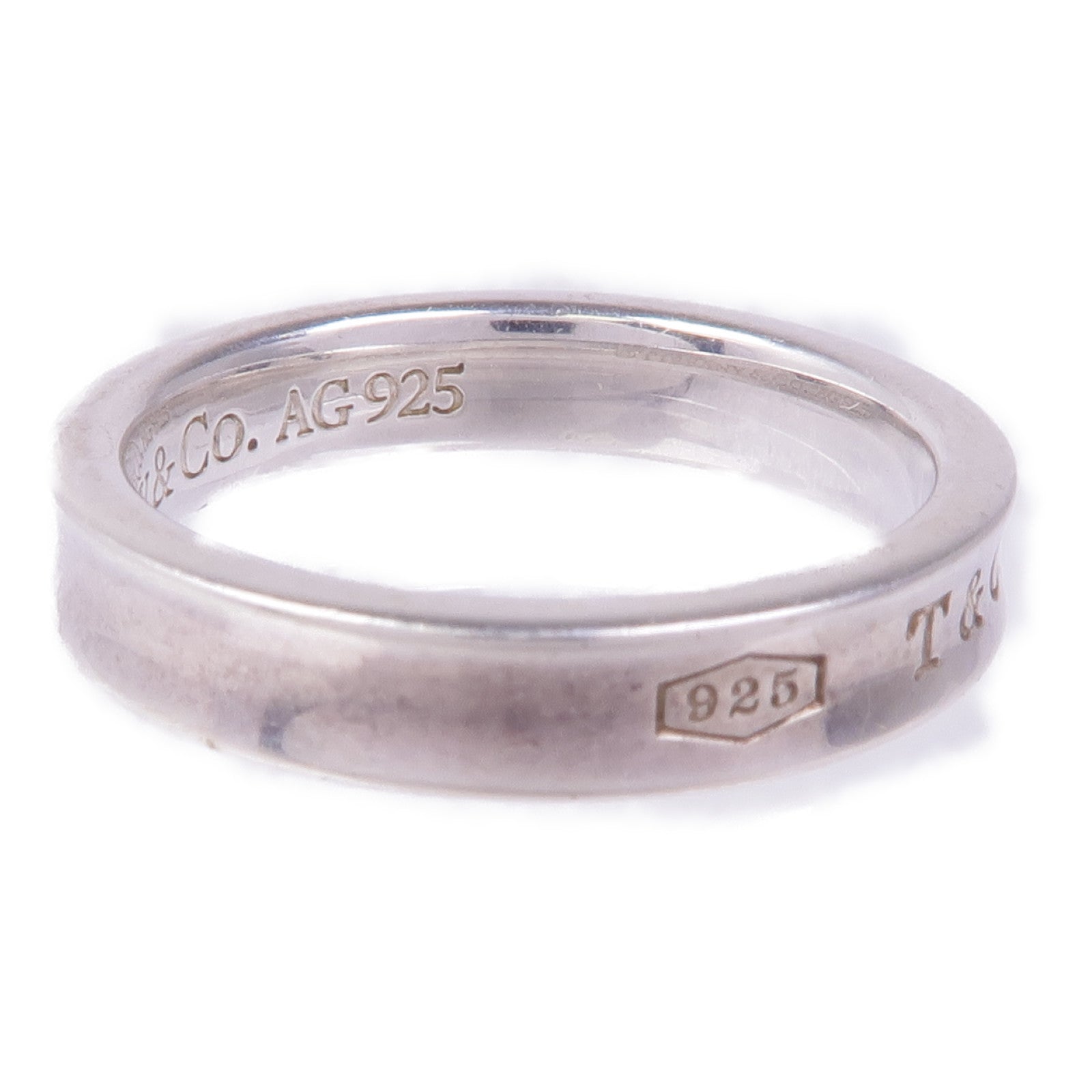 TIFFANY＆CO 925純銀1837 Ring戒指US#6.25