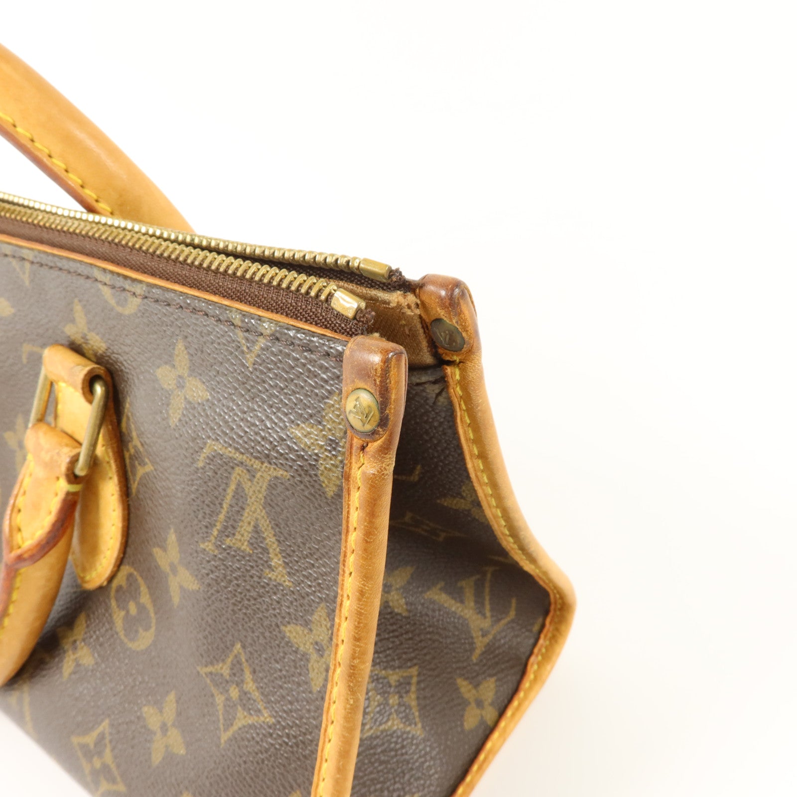LOUIS VUITTON Monogram Popincourt金扣手挽袋