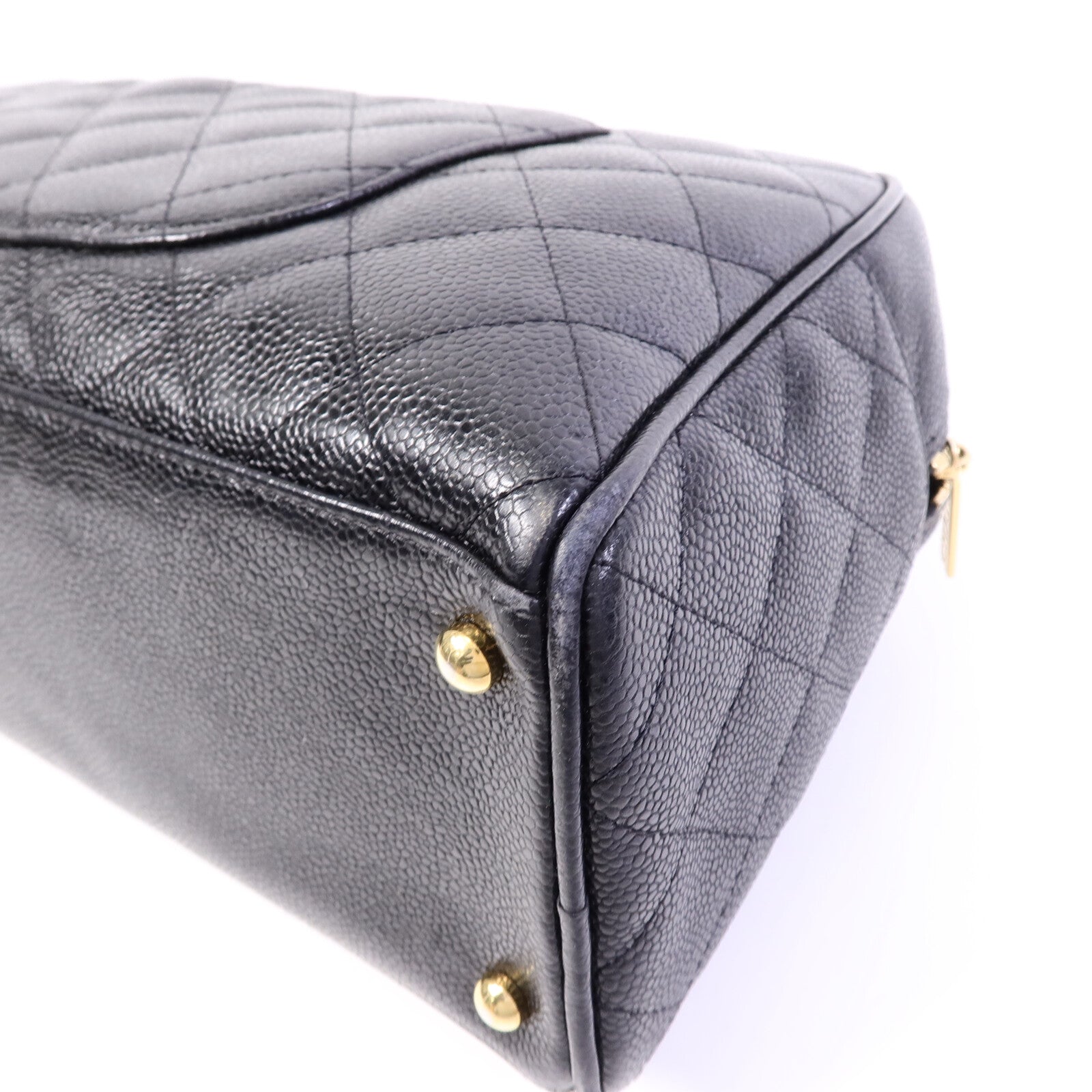 CHANEL 牛皮皮革Vintage HandBag手挽袋