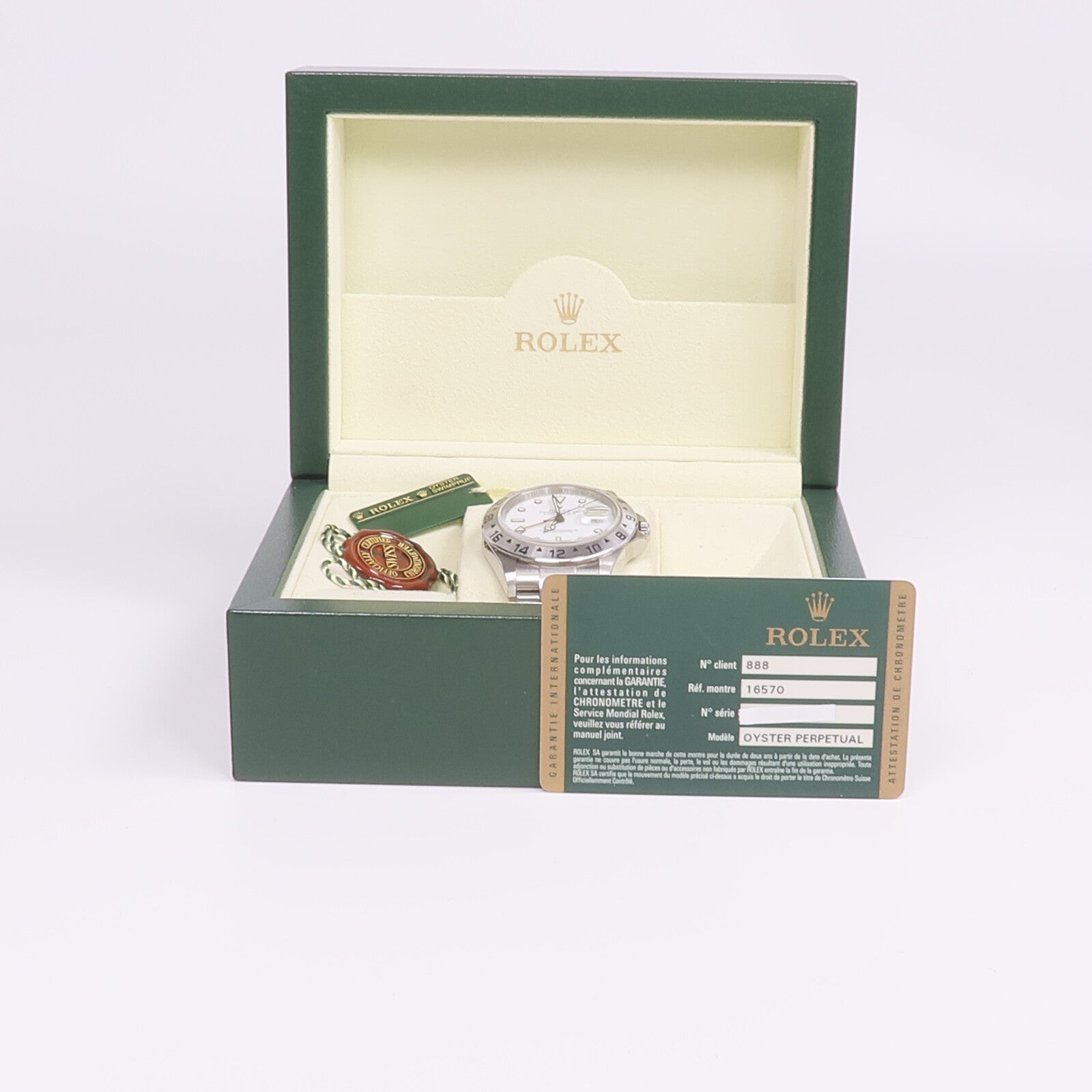 ROLEX Explorer II 16570