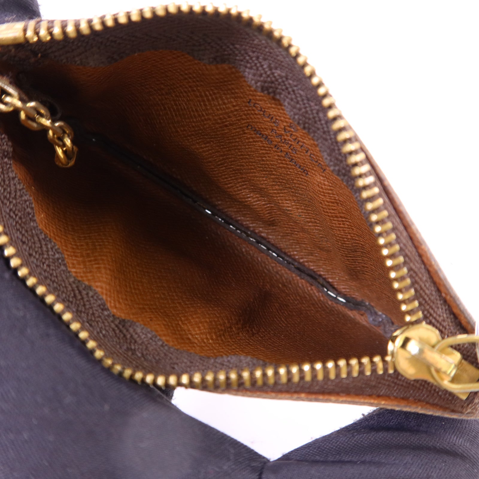 LOUIS VUITTON Monogram Key Pouch金扣鎖匙包