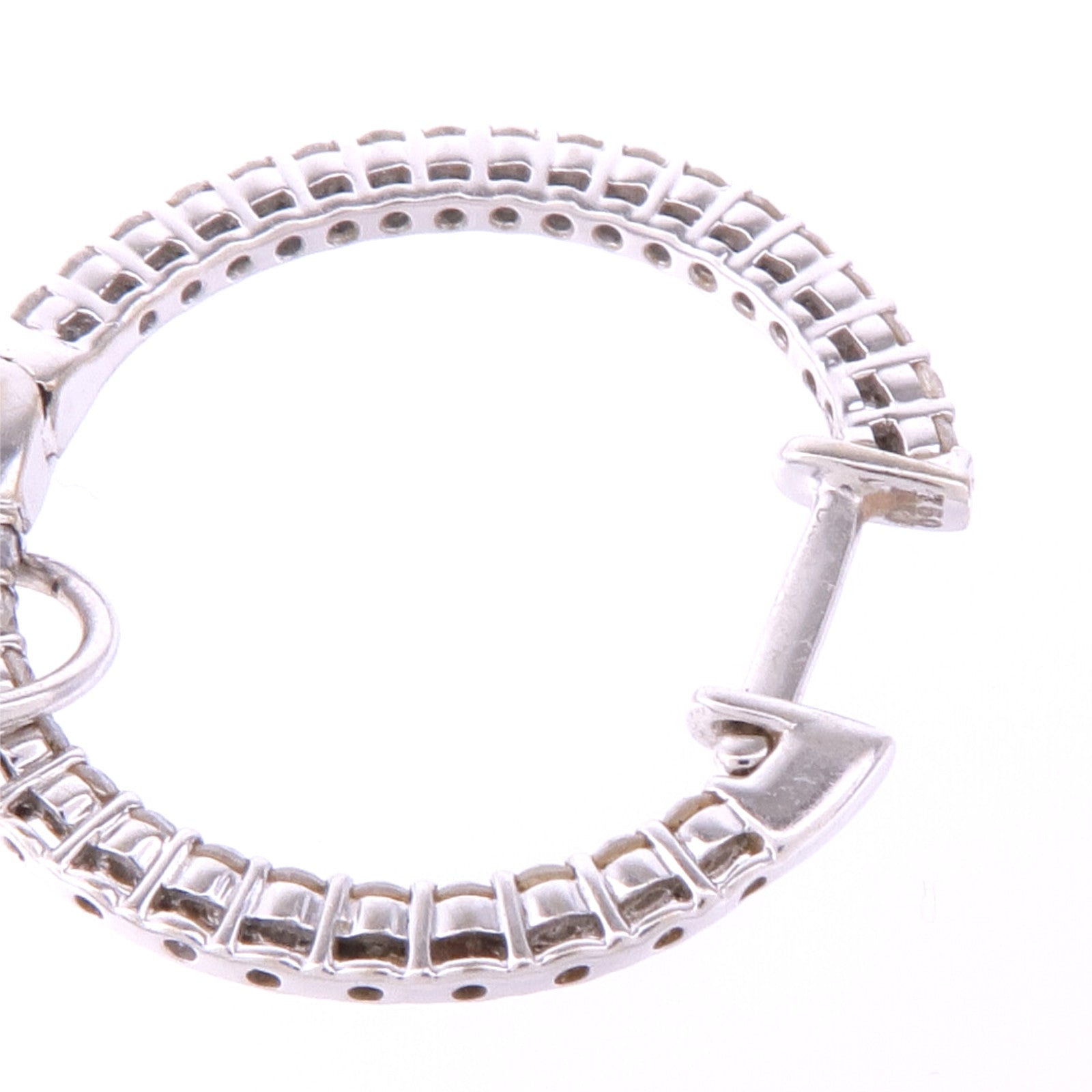 JEWELRY 18K白金Diamond Earrings鑽石耳環