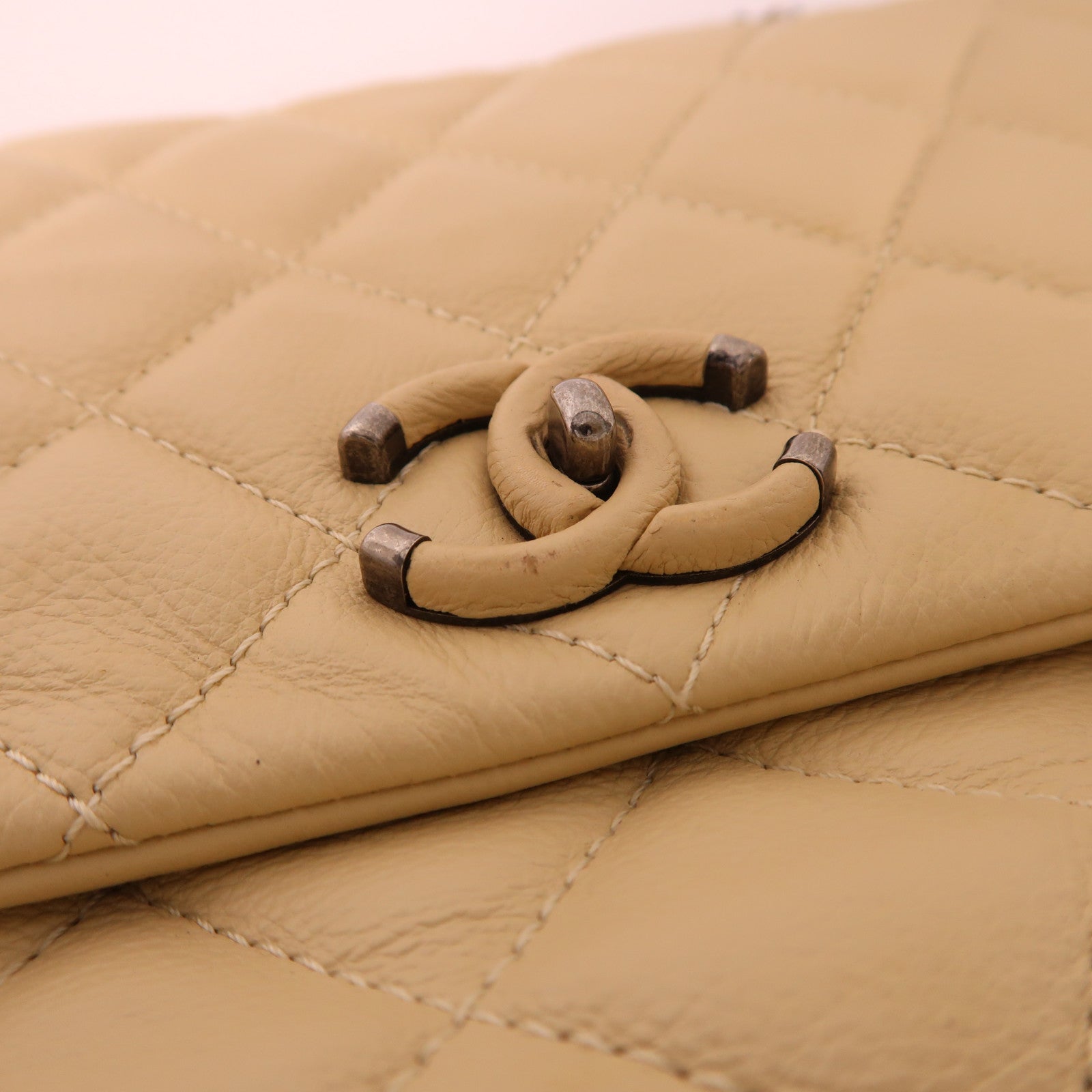 CHANEL 牛皮皮革Chain Shoulder Bag鏈帶肩背袋