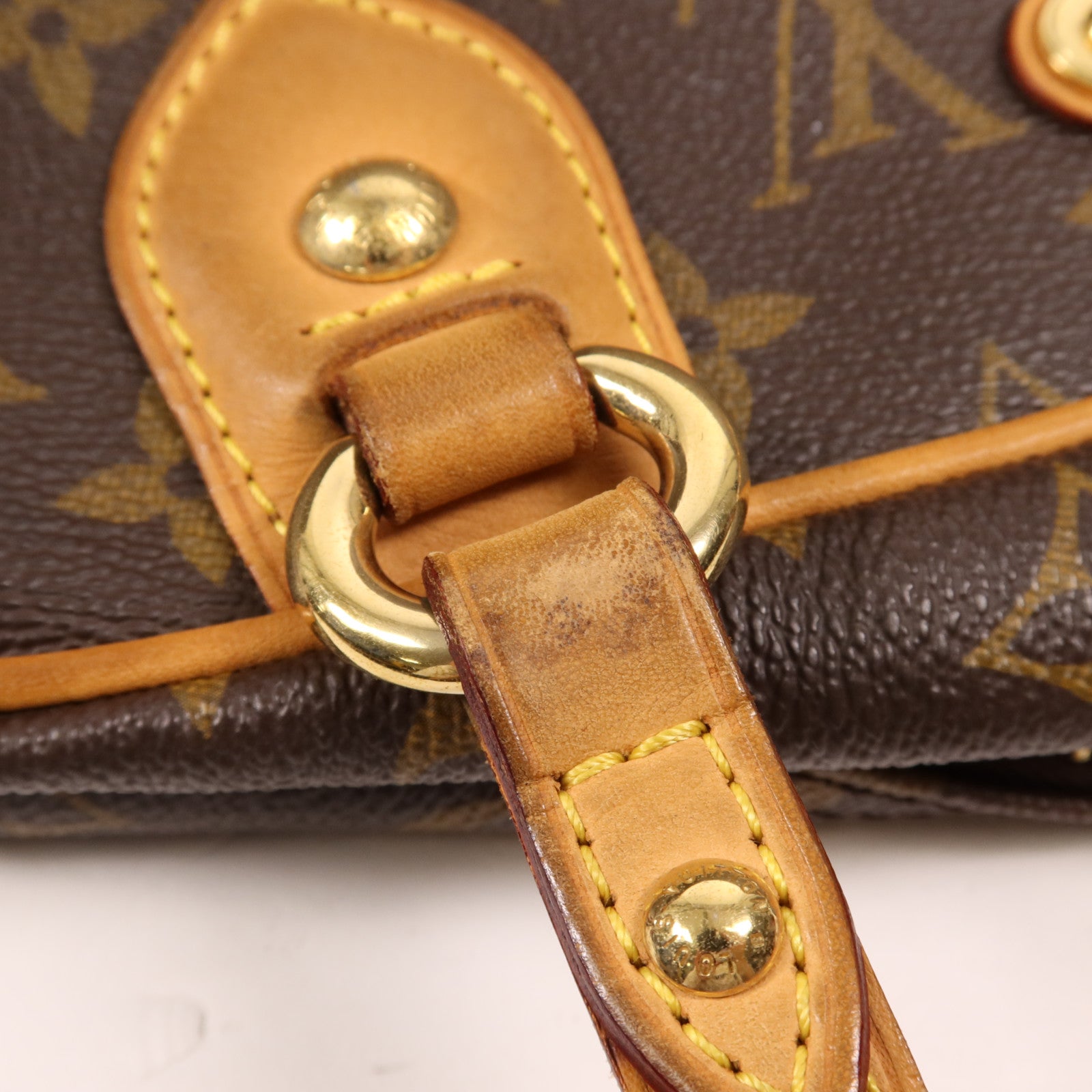 LOUIS VUITTON 【激減優惠】Monogram Montorgueil GM金扣肩背袋