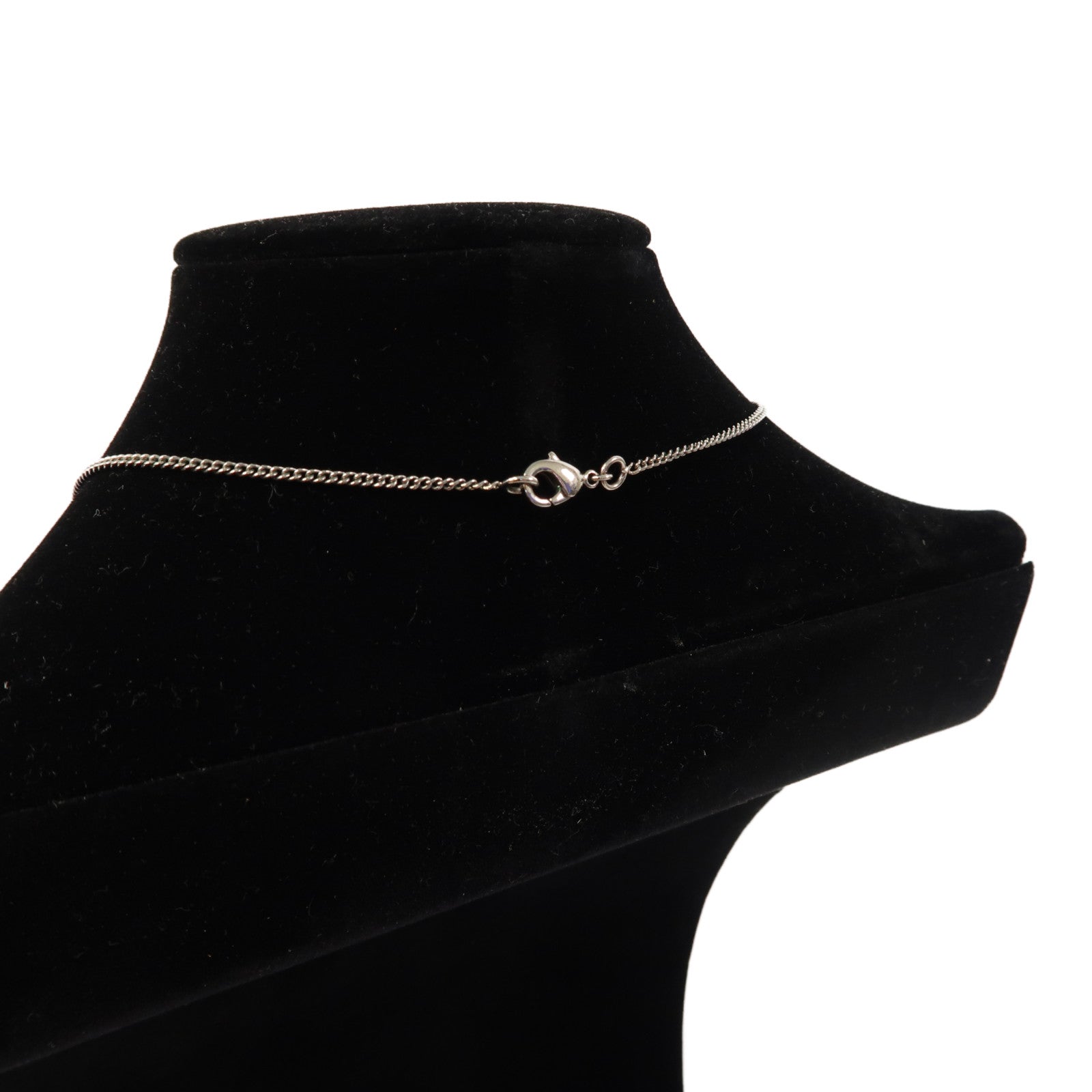 CHANEL 金屬Necklace項鍊銀色
