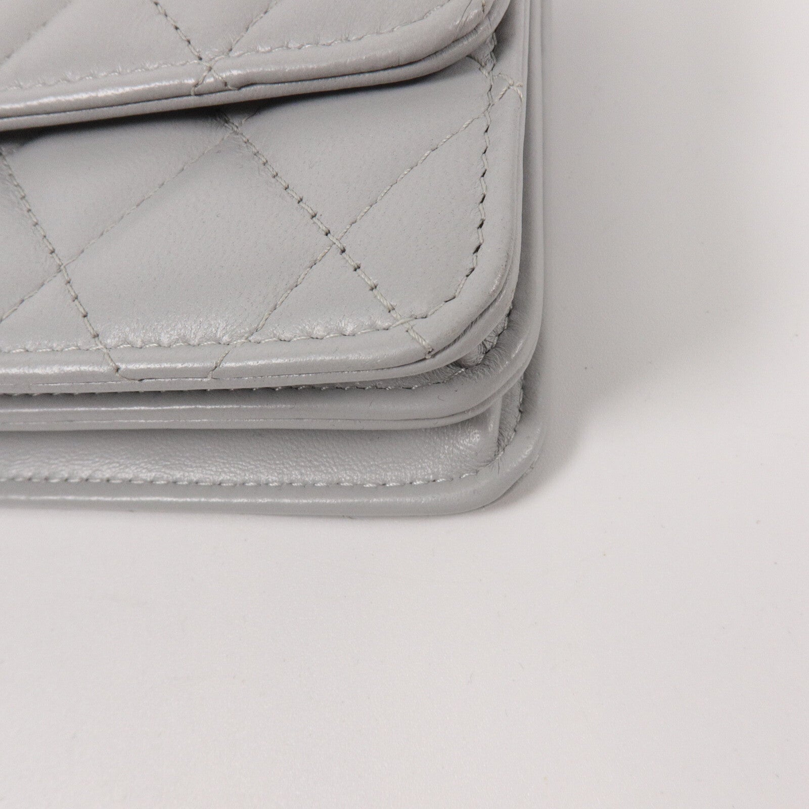 CHANEL 羊皮皮革Chain Shoulder鏈帶手挽肩背兩用袋