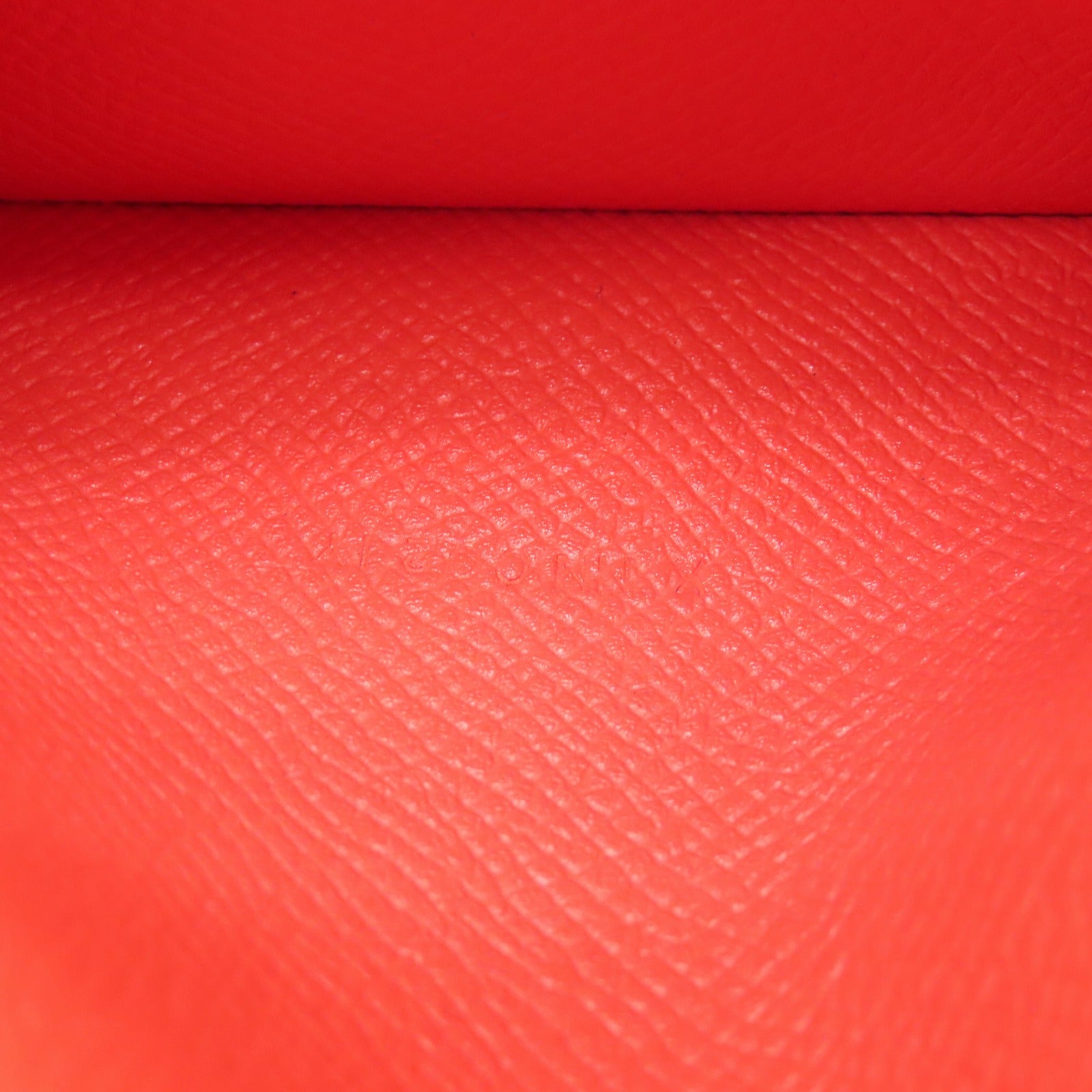 HERMES 【激減優惠】Epsom皮革Bearn Compact wallet銀扣錢包粉紅色