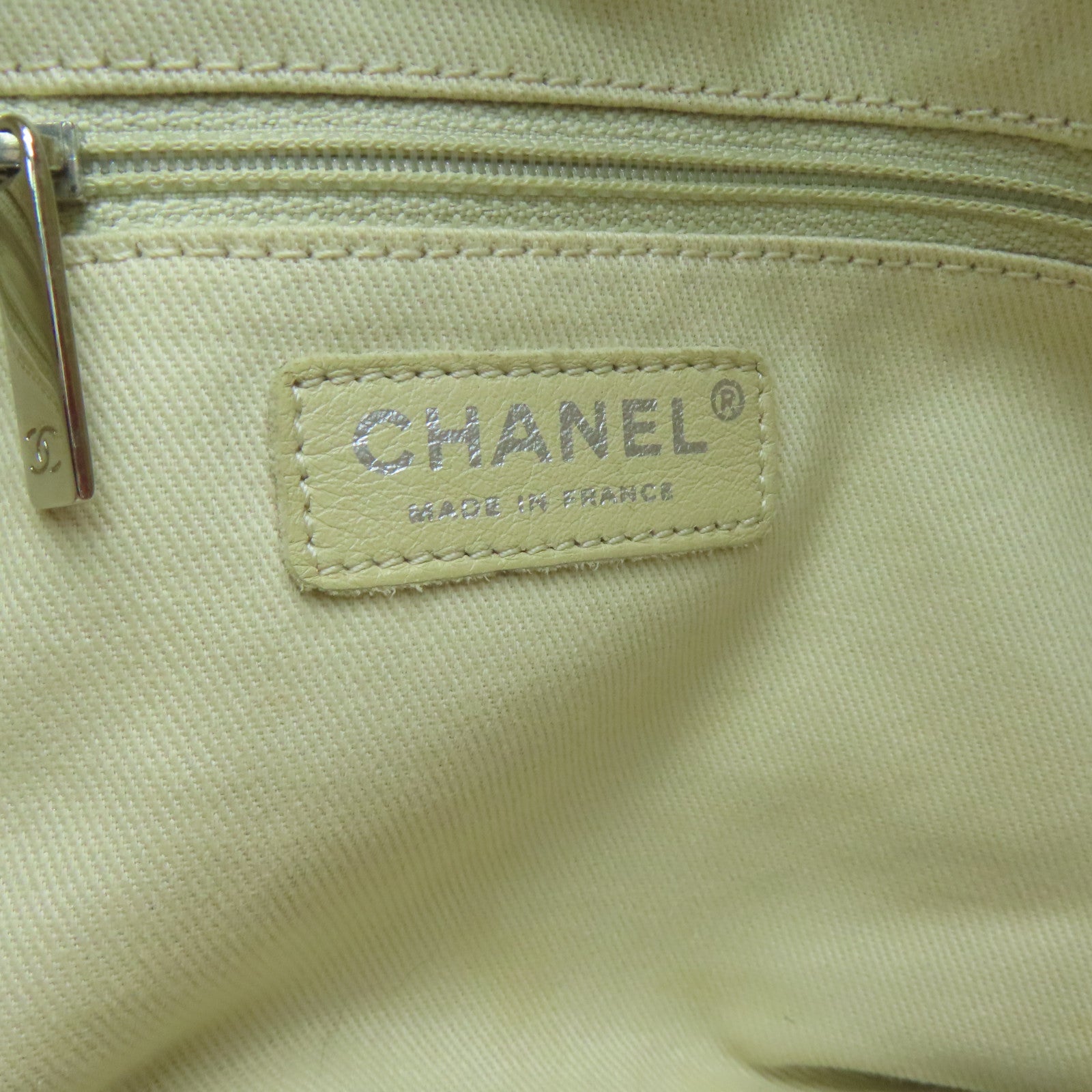 CHANEL 菱格花呢Saint Tropez Beach Bag銀扣肩背袋粉紅色