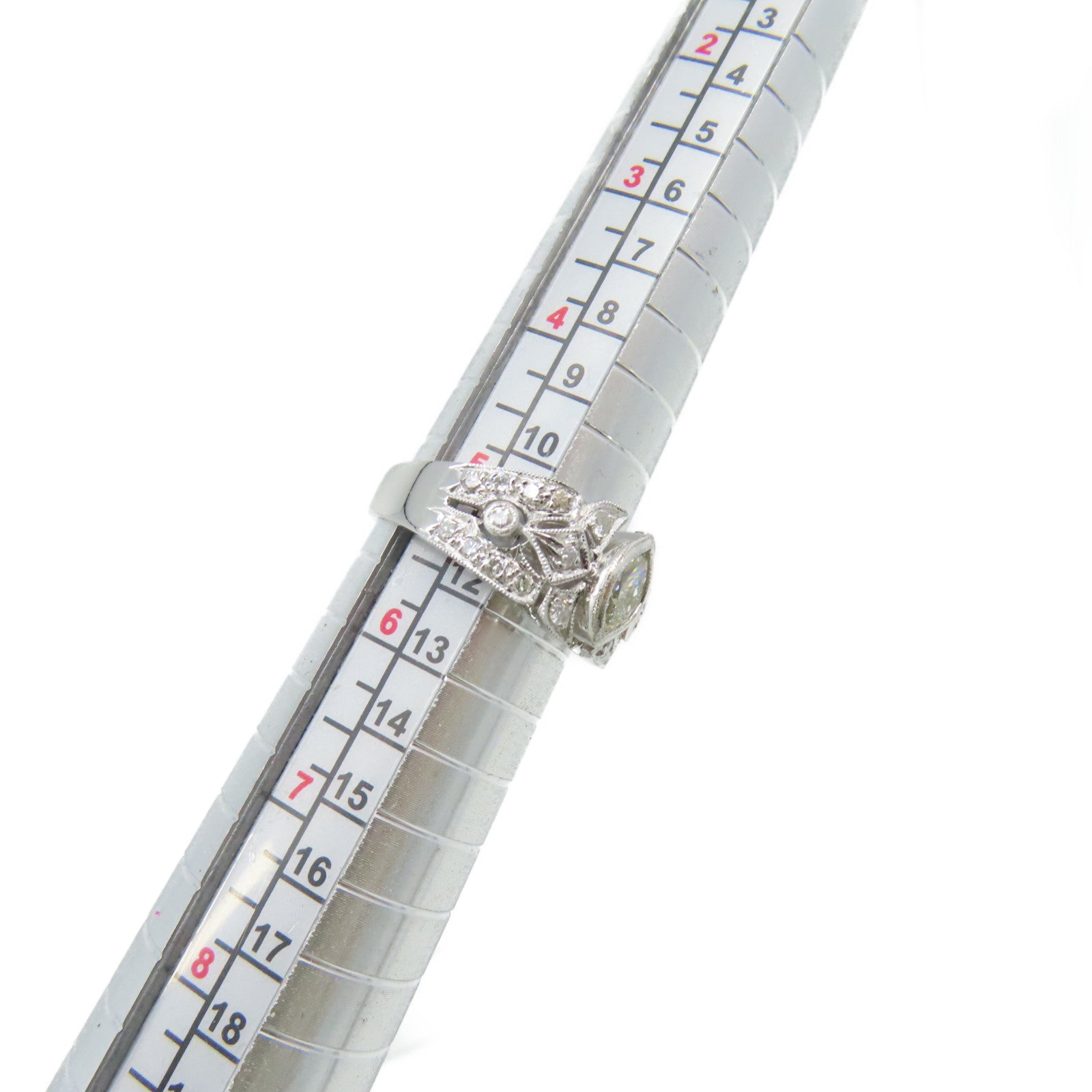 JEWELRY 【激減優惠】18K白金/0.47ct/0.94ct鑽石Diamond Ring戒指US#5.25