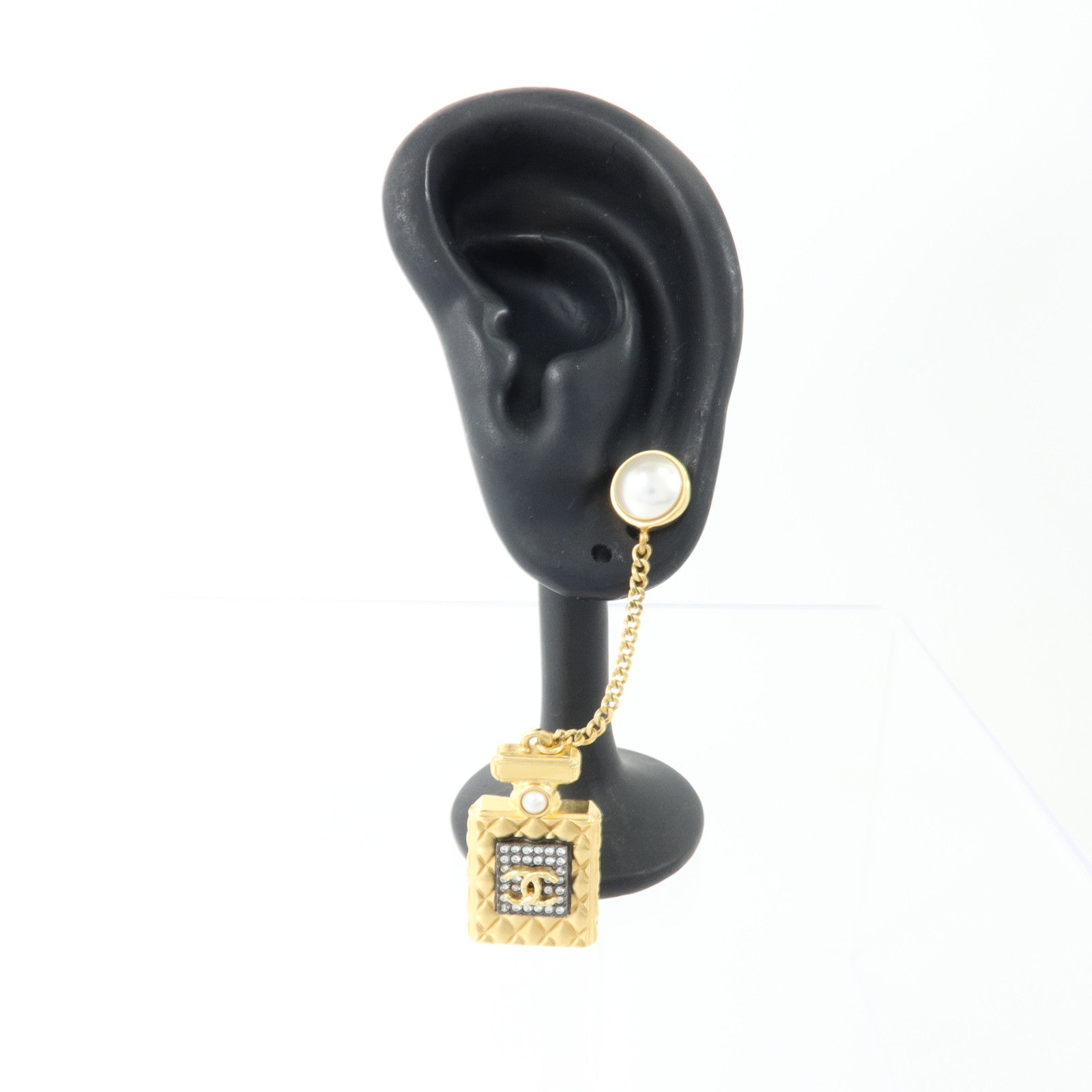 CHANEL 金屬/PVC Earrings耳環