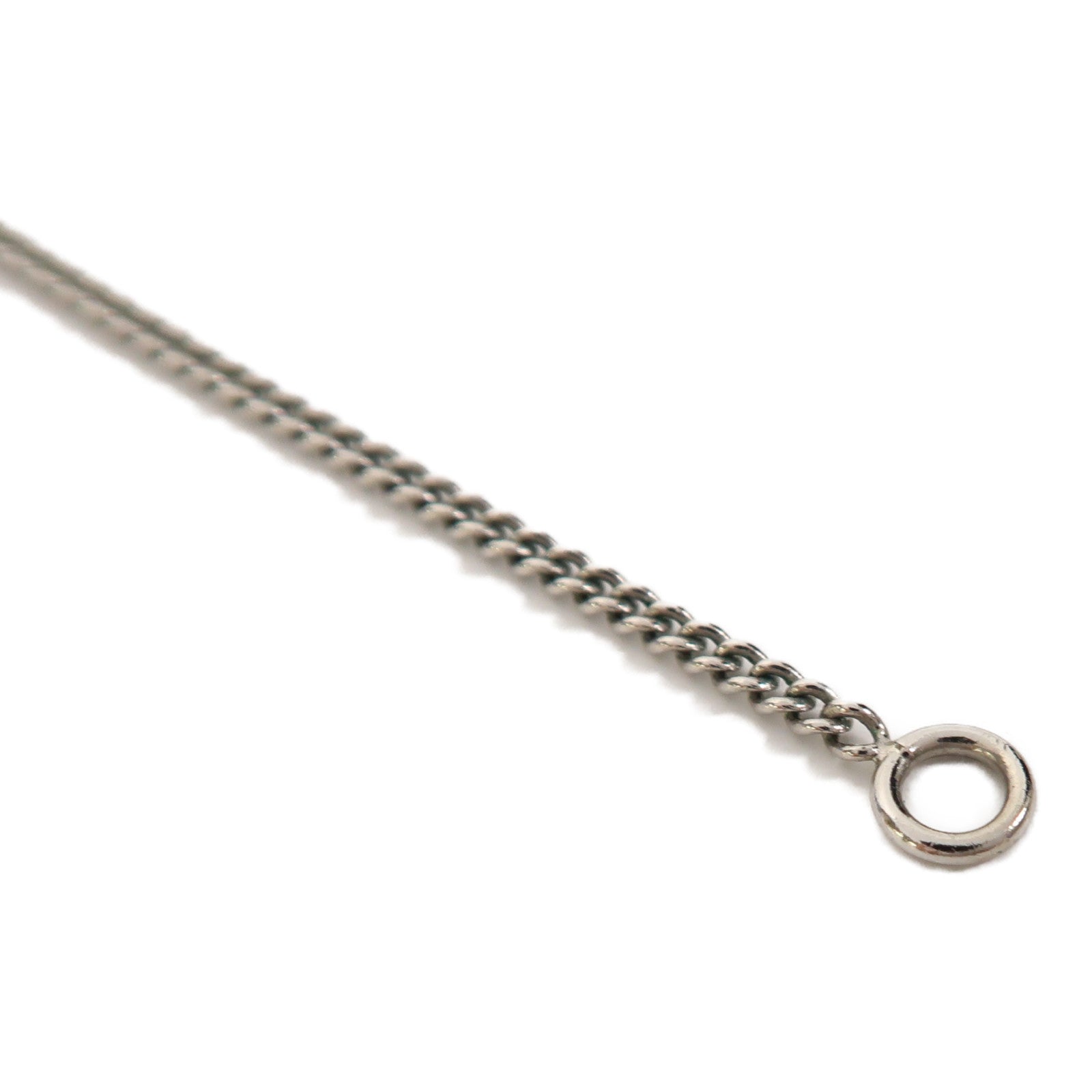 CHANEL 金屬Necklace項鍊銀色