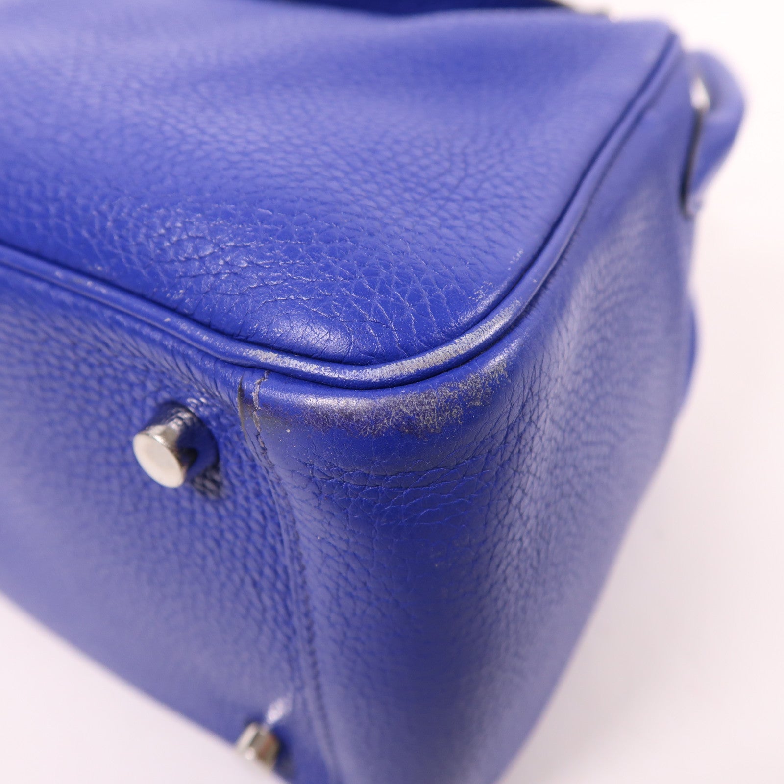 HERMES 【激減優惠】Clemence皮革/鱷魚皮革Niloticus Lindy 26肩背袋