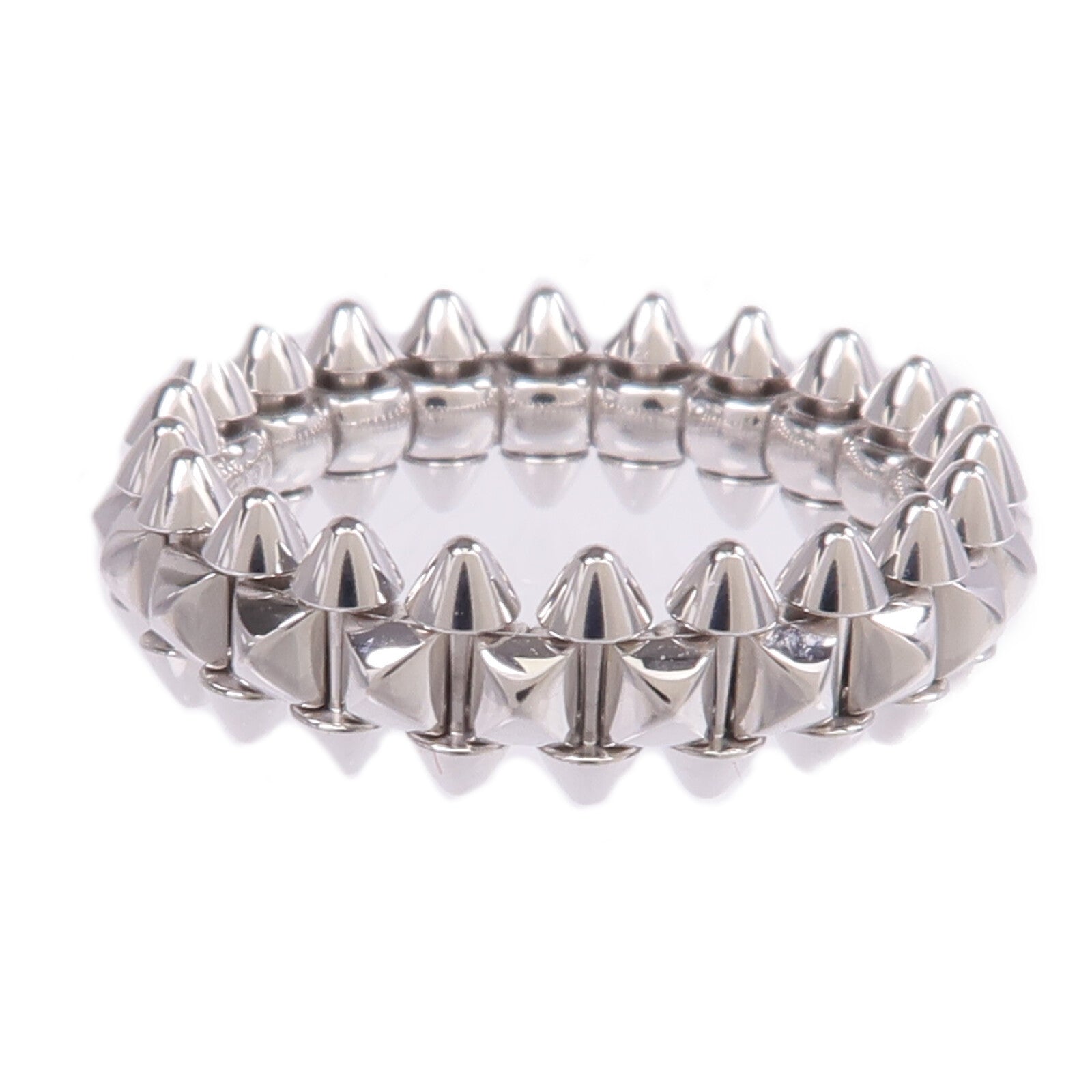 CARTIER 18K白金Clash de Cartier戒指Cartier#53/US#6.5