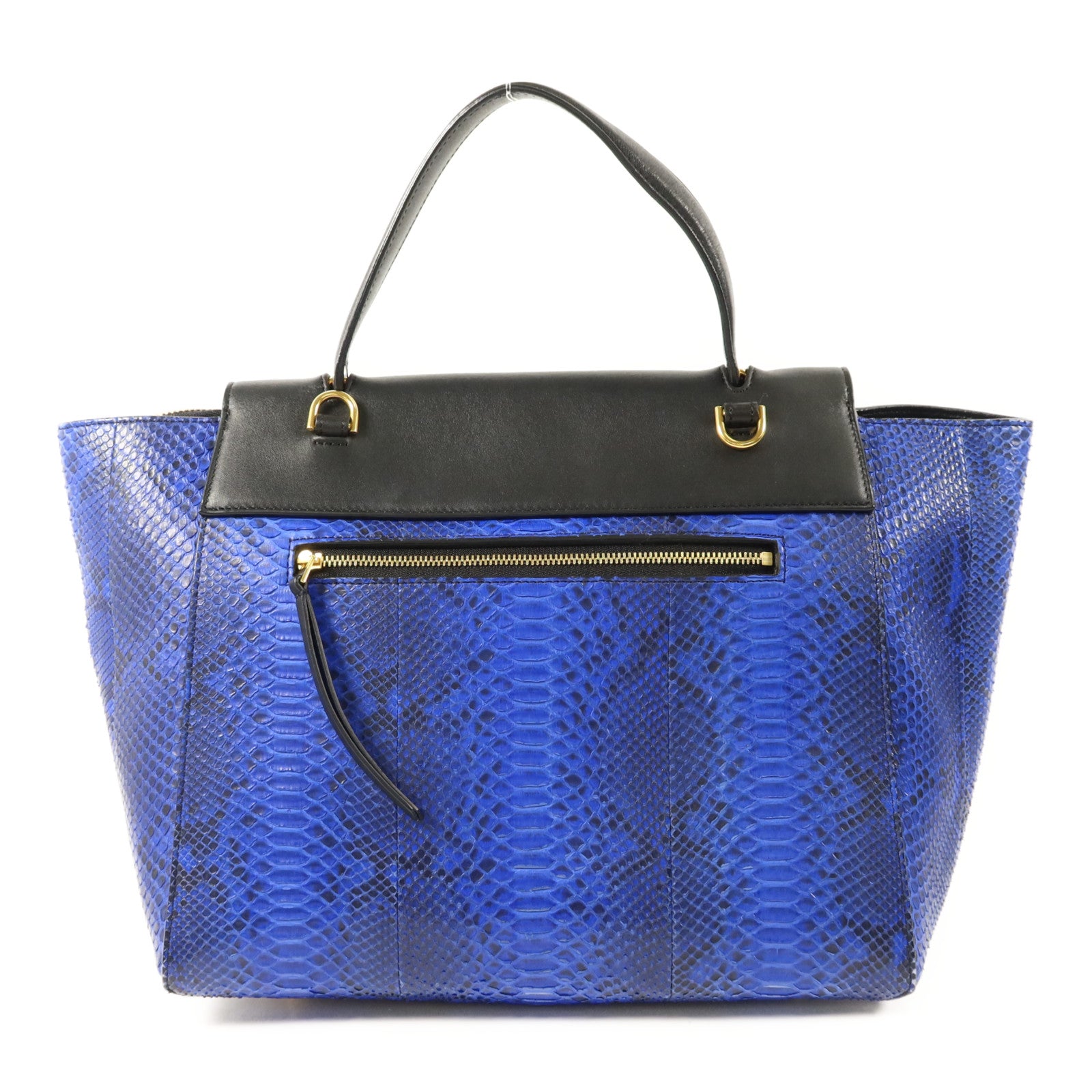 CELINE 蛇皮皮革Mini Belt Bag金扣手挽肩背兩用袋