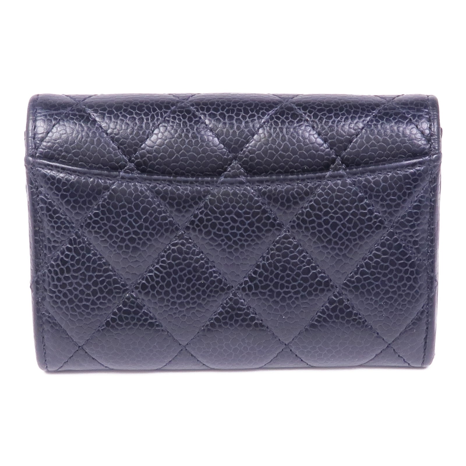 CHANEL 牛皮皮革Card Case金扣卡片套