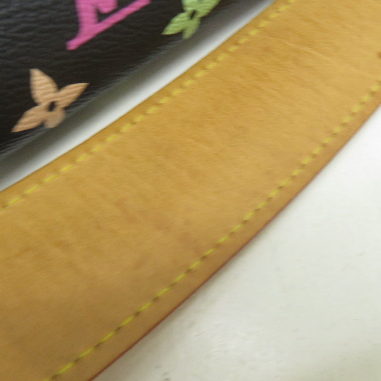 LOUIS VUITTON Monogram Multicolore Beverly金扣肩背袋黑色/彩色