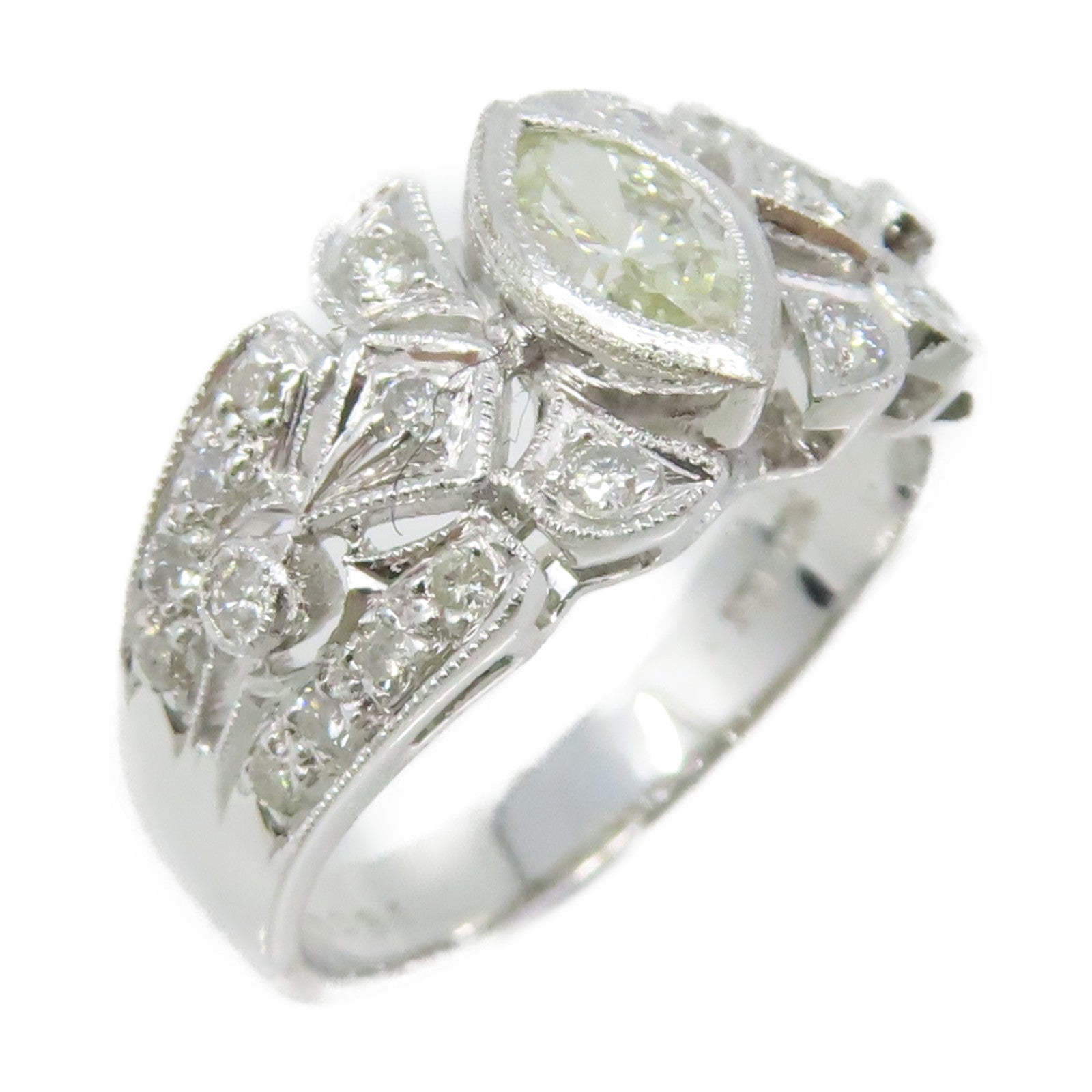 JEWELRY 【激減優惠】18K白金/0.47ct/0.94ct鑽石Diamond Ring戒指US#5.25