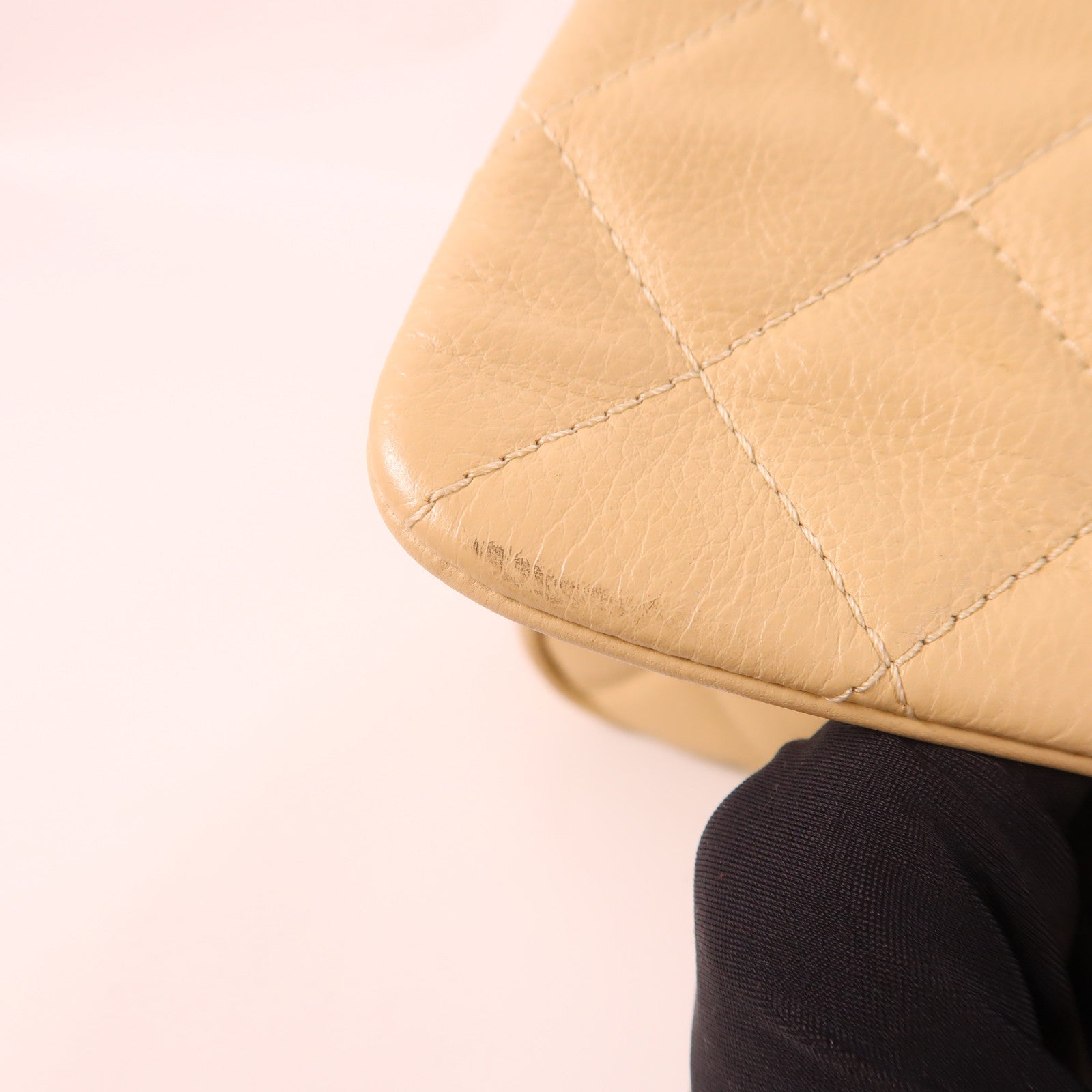 CHANEL 牛皮皮革Chain Shoulder Bag鏈帶肩背袋