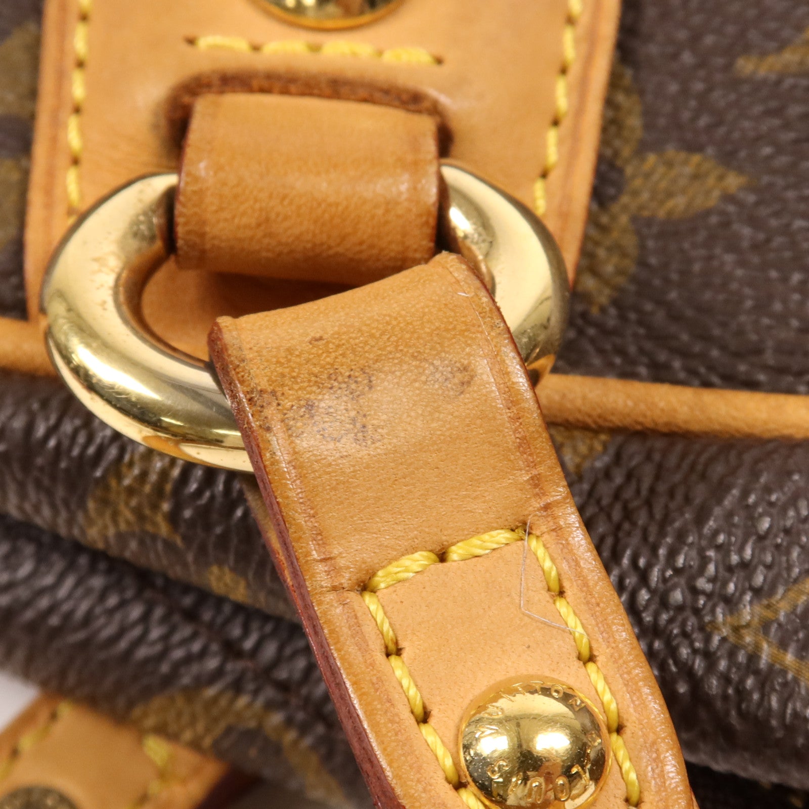 LOUIS VUITTON 【激減優惠】Monogram Montorgueil GM金扣肩背袋