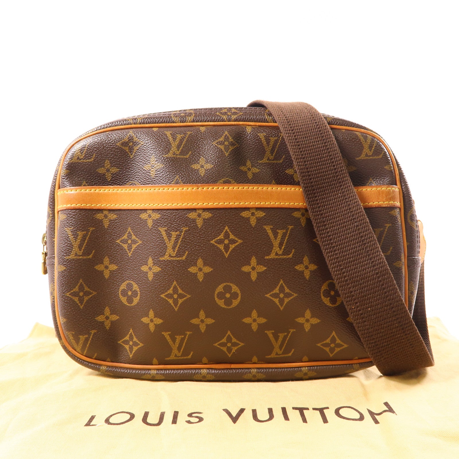 LOUIS VUITTON LV GHW Reporter PM Shoulder Bag M45254 Monogram