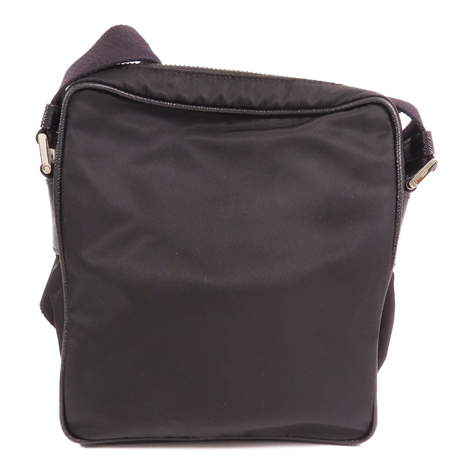 PRADA 尼龍Shoulder Bag銀扣肩背袋