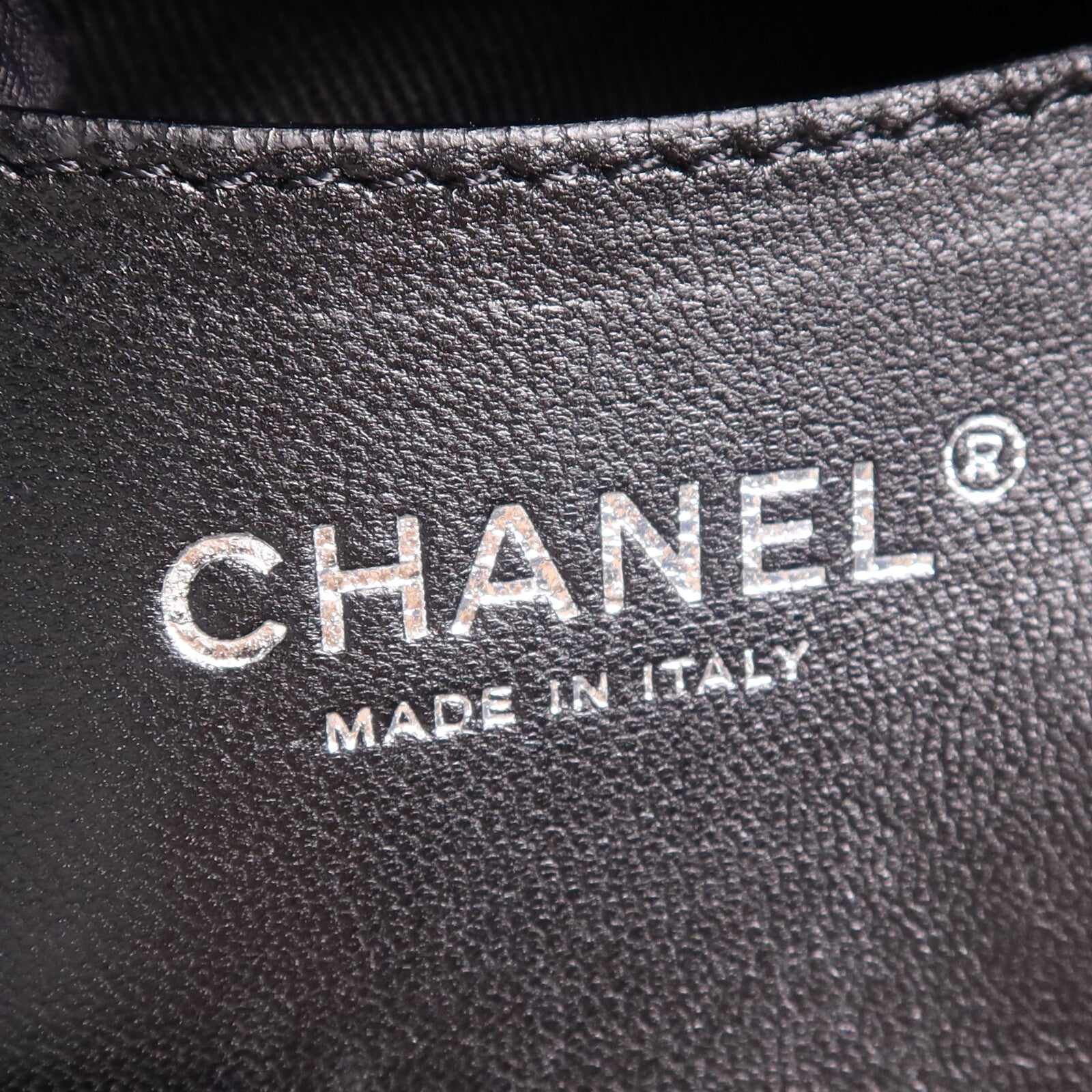 CHANEL 牛皮皮革Shoulder Bag鏈帶肩背袋