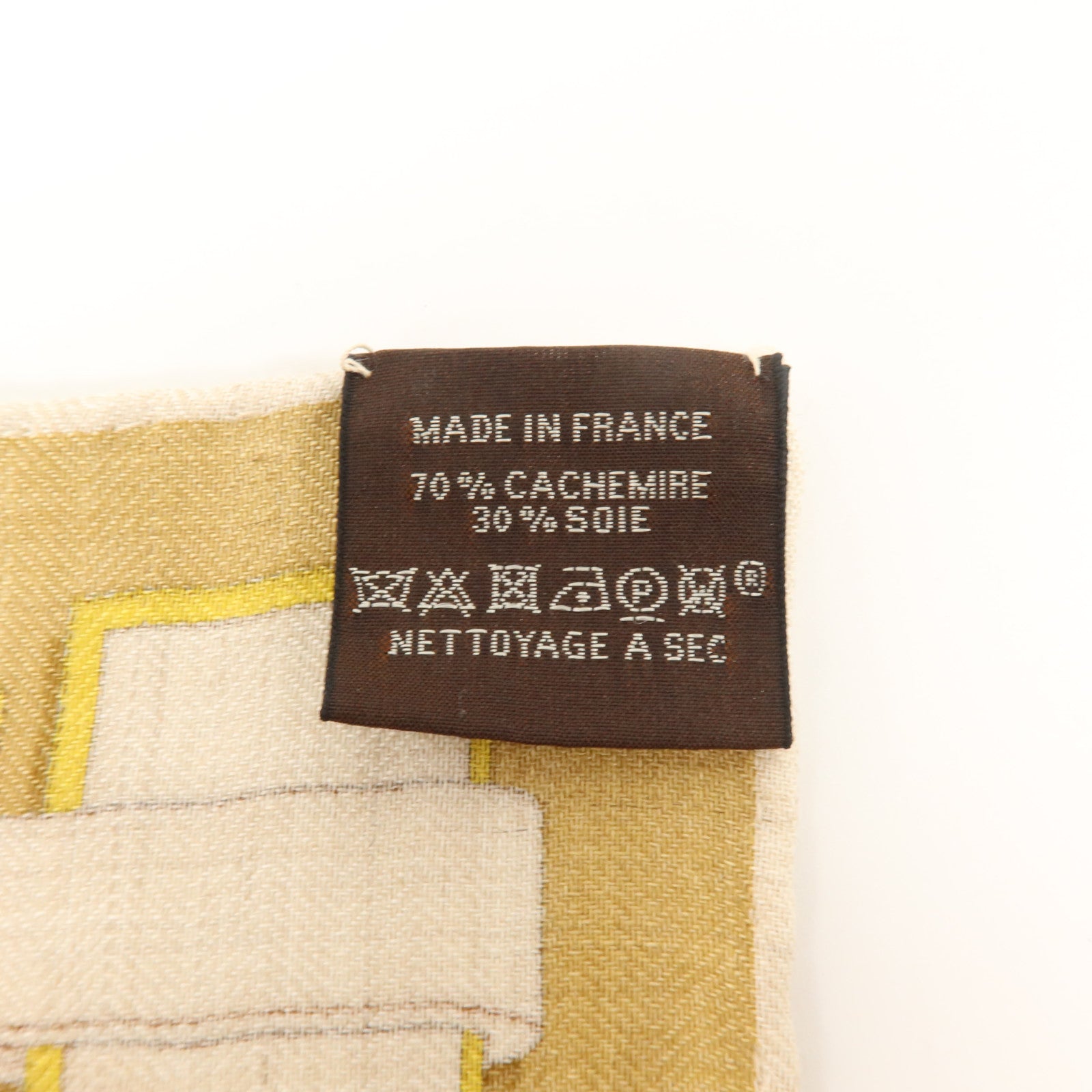 HERMES 羊絨/絲質Scarf 140x140絲巾